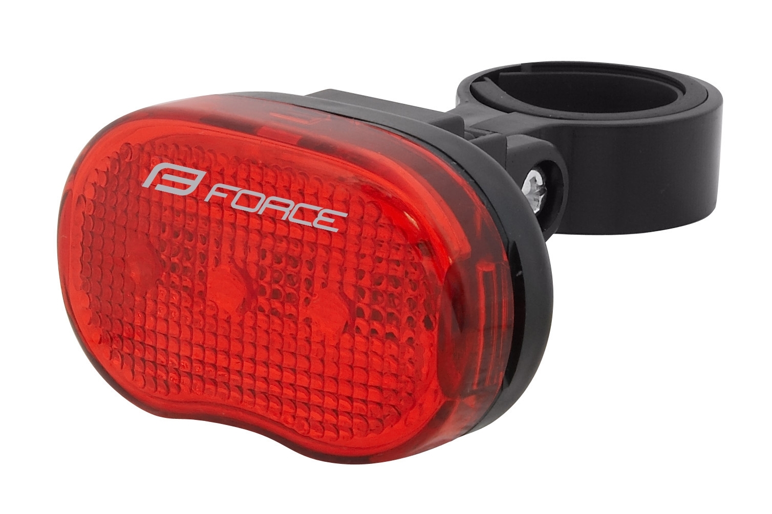 rear light FORCE TRI 3LM 3 LED, battery