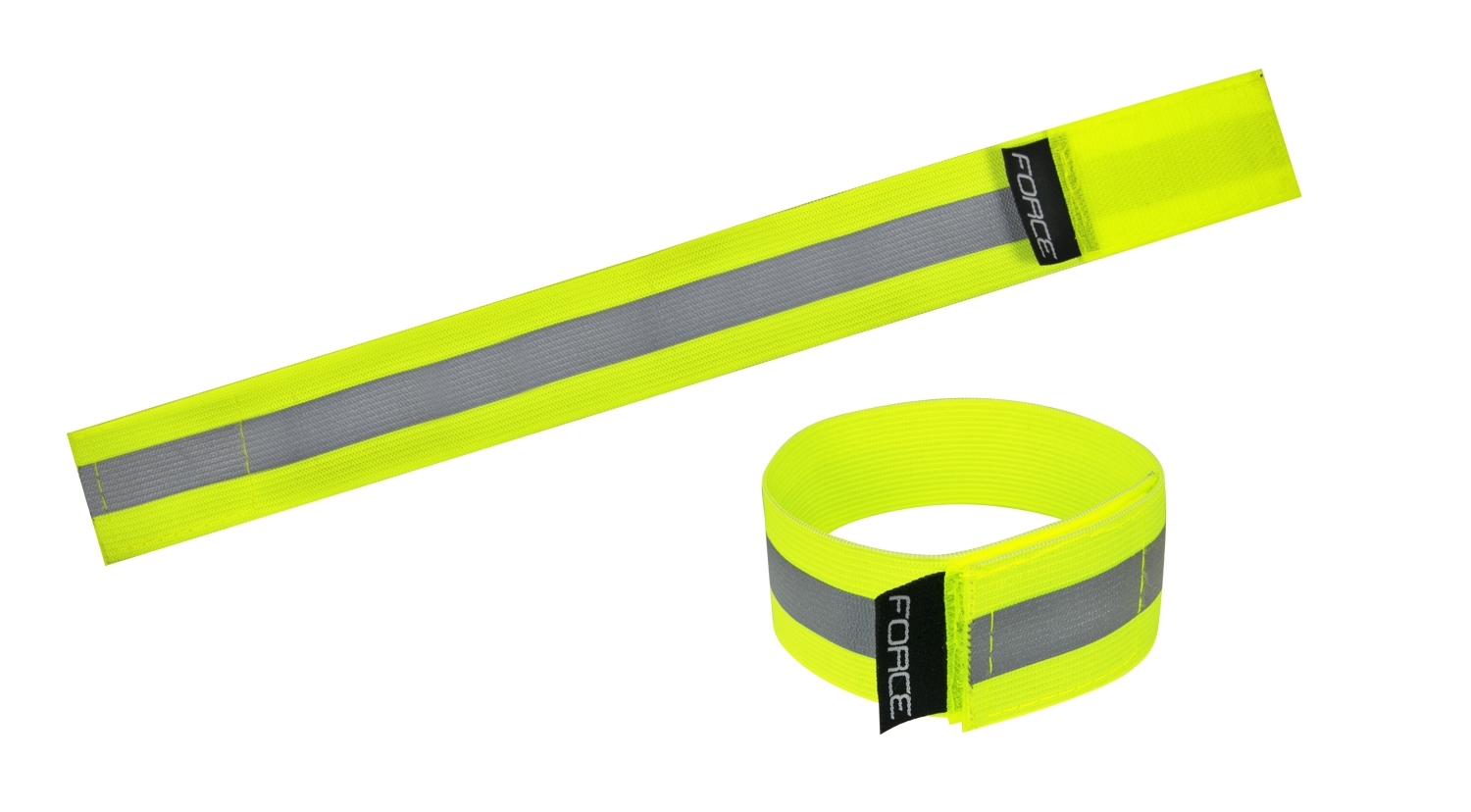 reflective band FORCE LUN, velcro, fluo