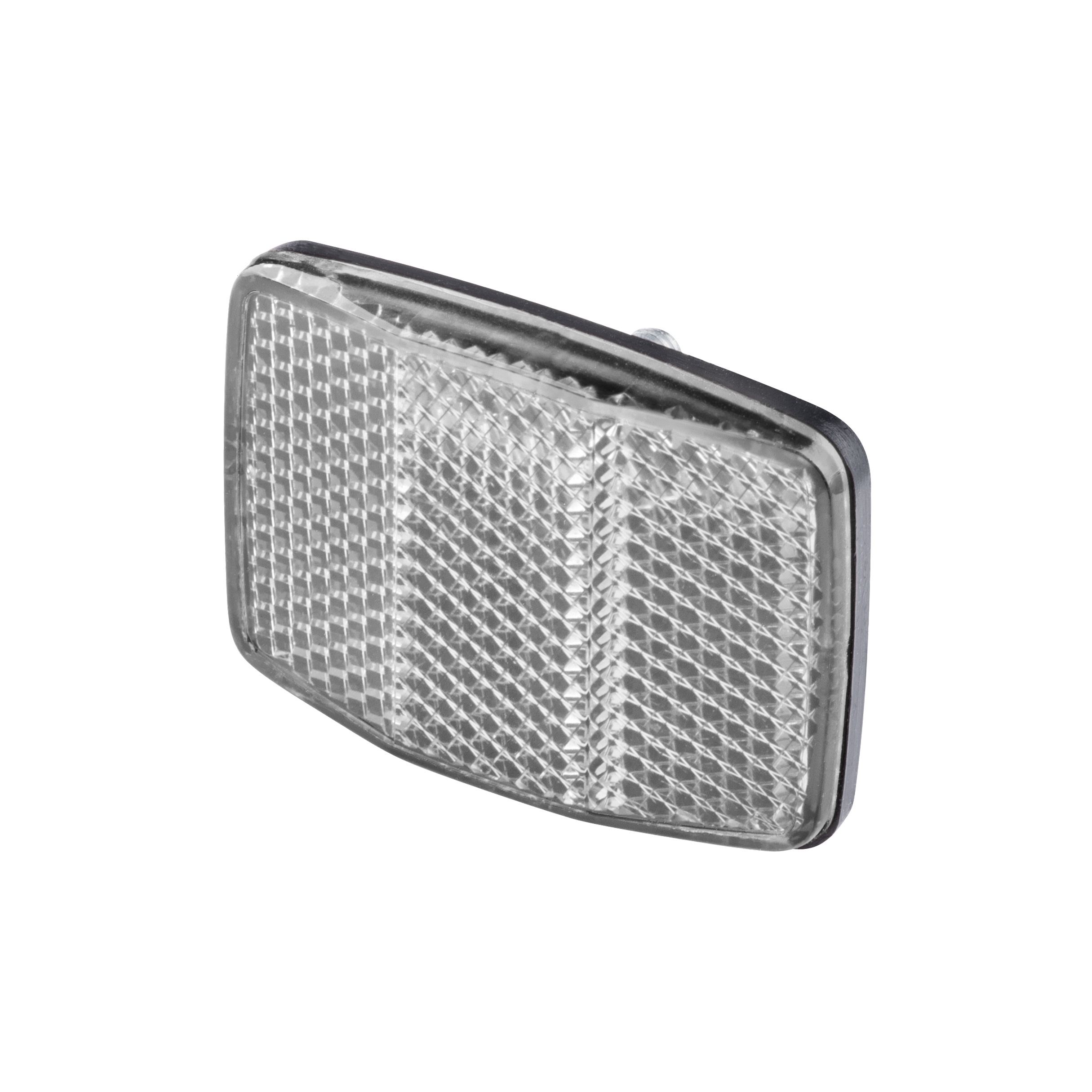 reflector front square, white