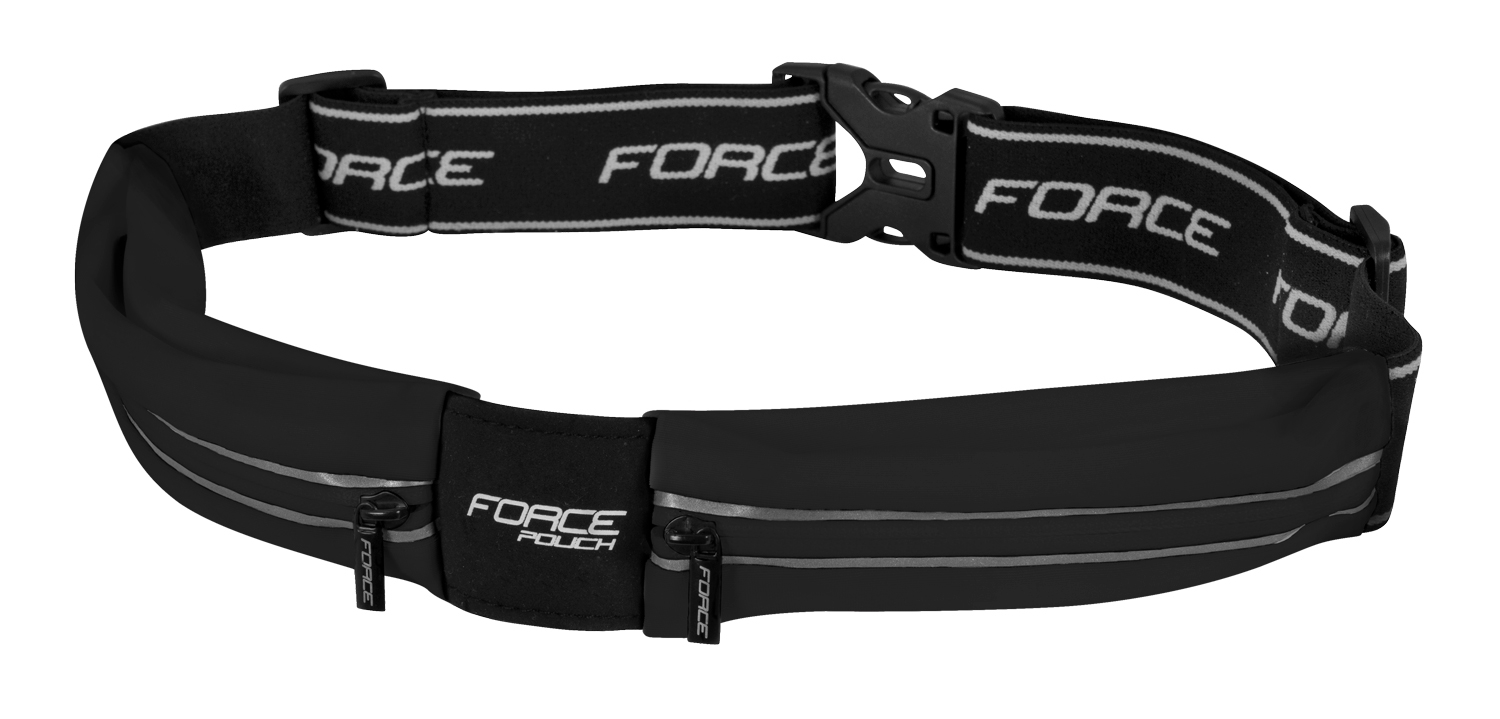 running belt FORCE POUCH, black