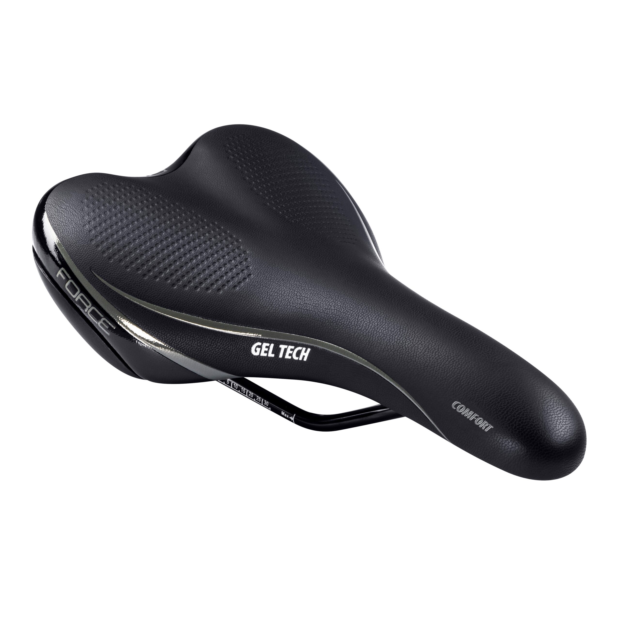 saddle FORCE COMFORT GEL TECH, black