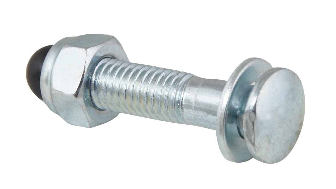 screw with matrix from seatpost M8x35mm Fe, silver