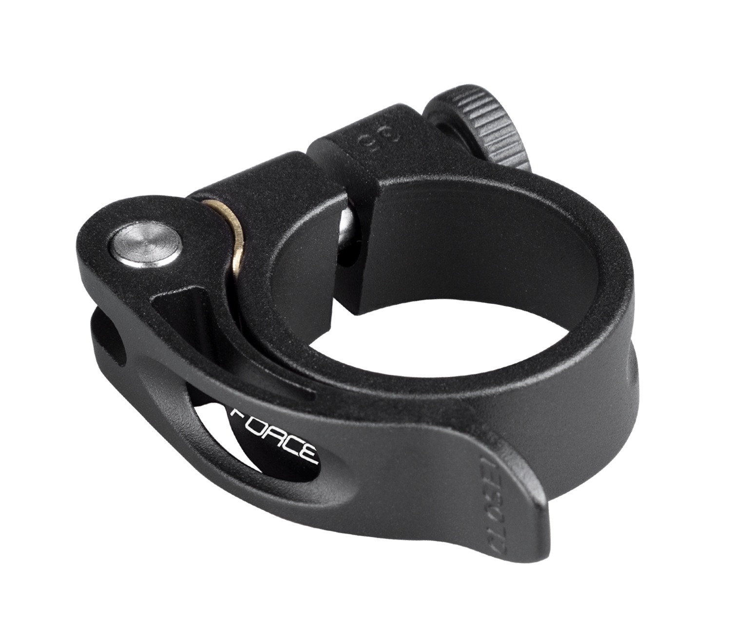 seat clamp FORCE C4.4 with QR 31,8mm Al,matt black