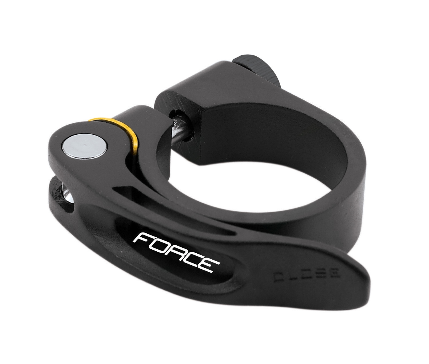 seat clamp FORCE C4.4 with QR 31,8mm Al,matt black