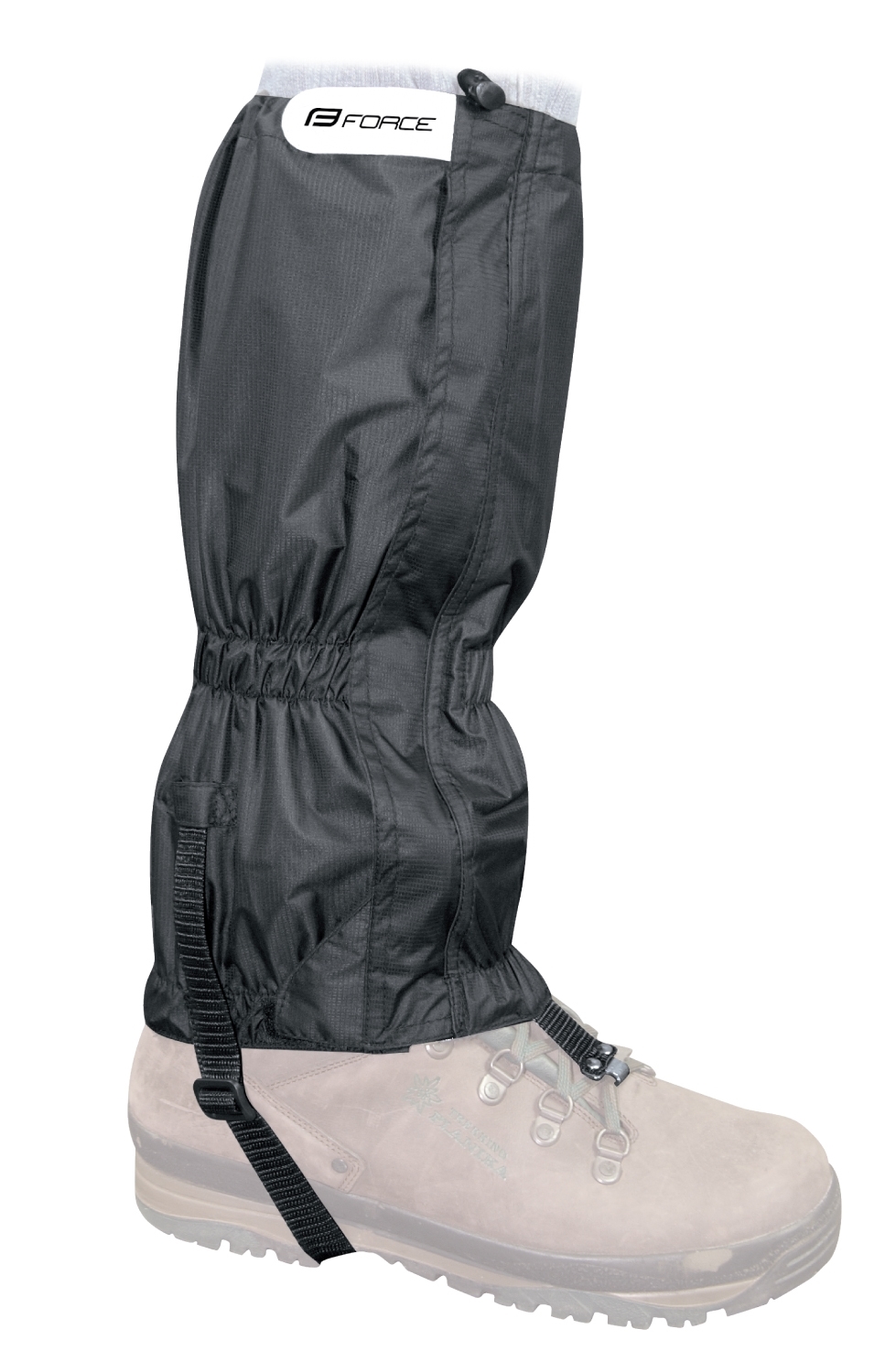 shoe covers FORCE SKI RIPSTOP, black