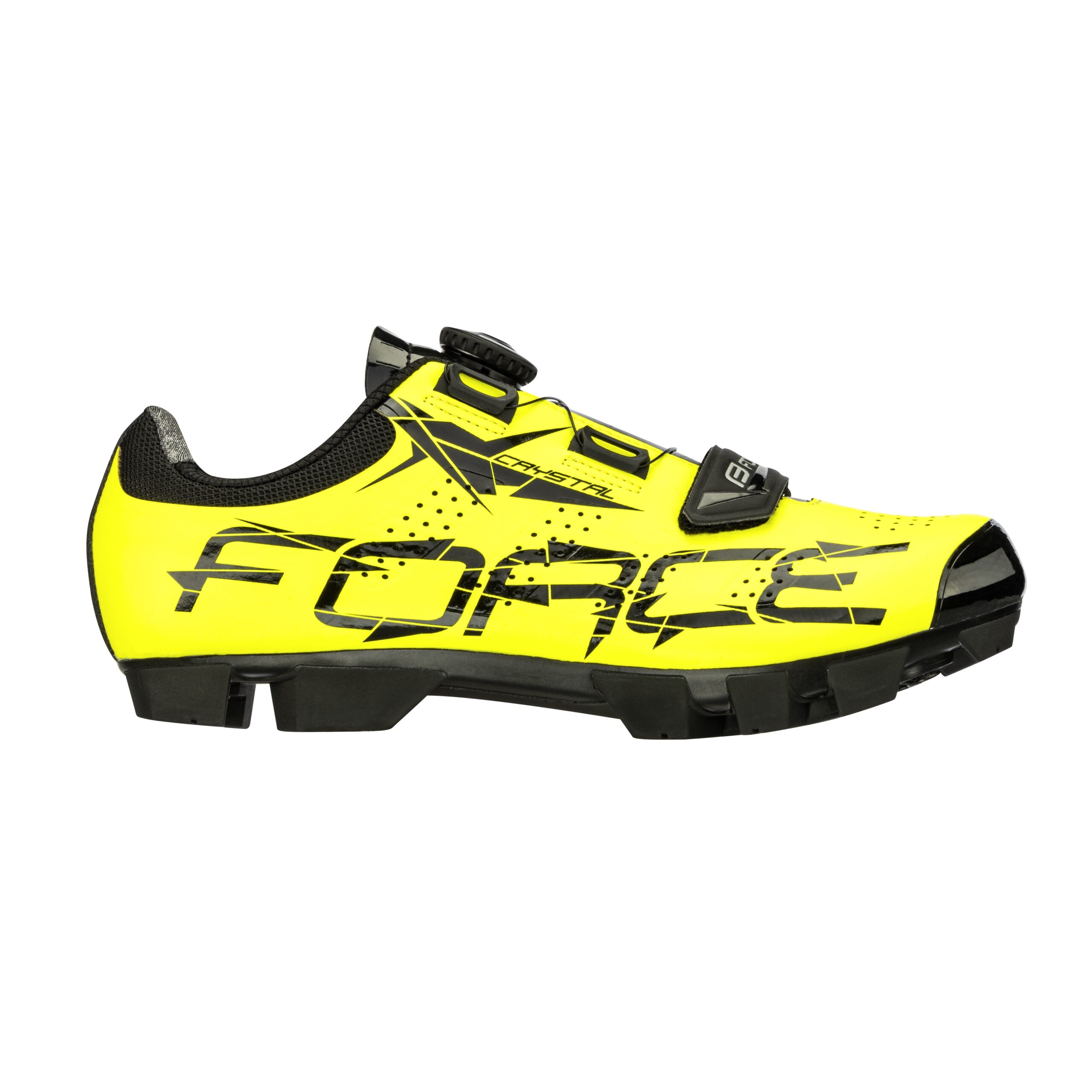 shoes FORCE MTB CRYSTAL, fluo 36