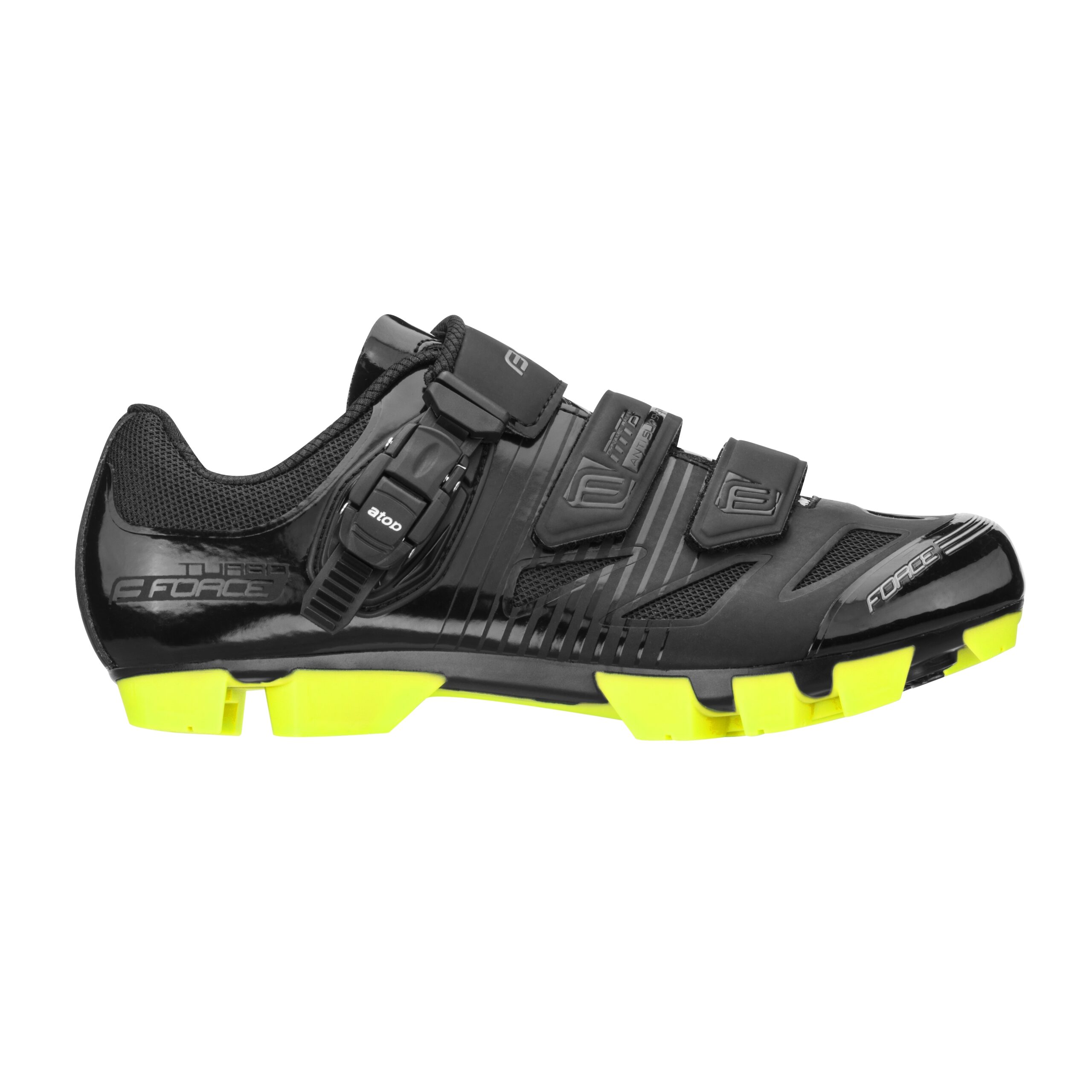 shoes FORCE MTB TURBO, black 36