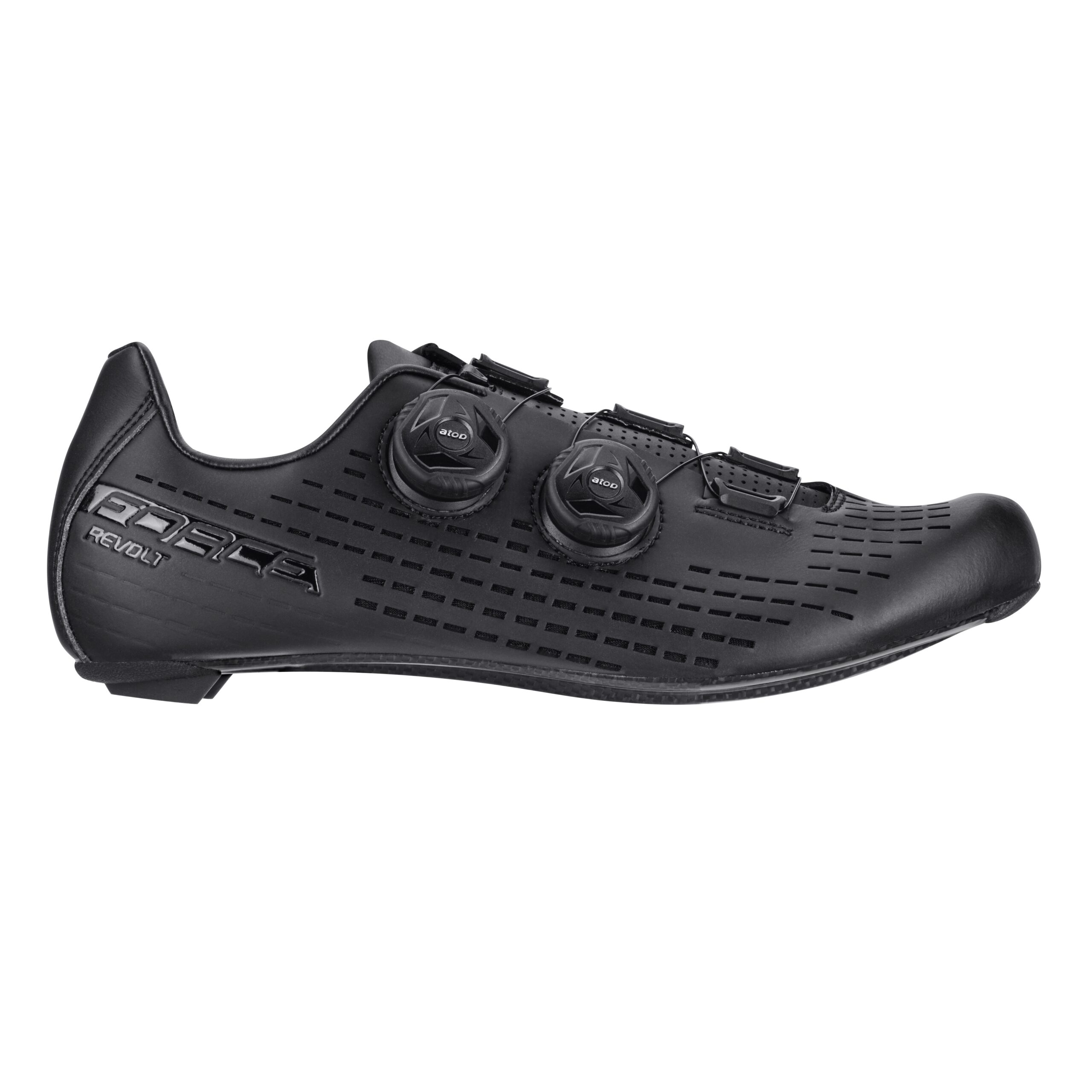 shoes FORCE ROAD REVOLT CARBON, black 41