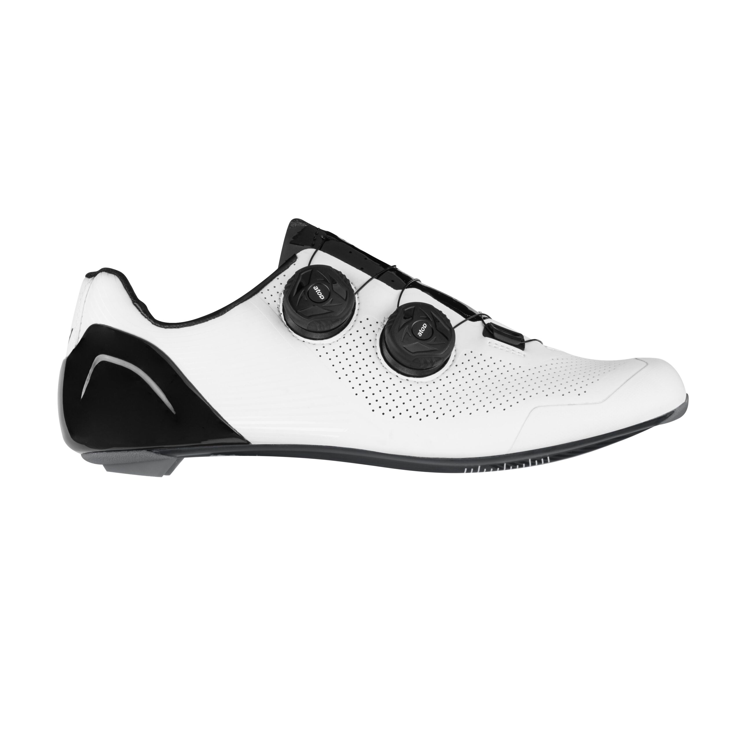 shoes FORCE ROAD WARRIOR CARBON, white 41