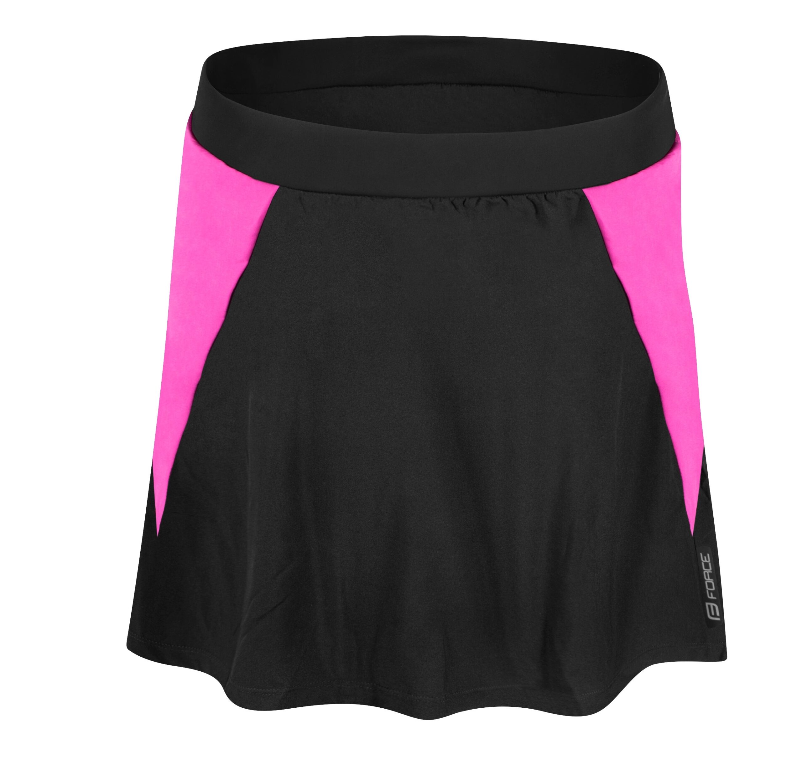 skirt  FORCE DAISY with pad, black-pink XS