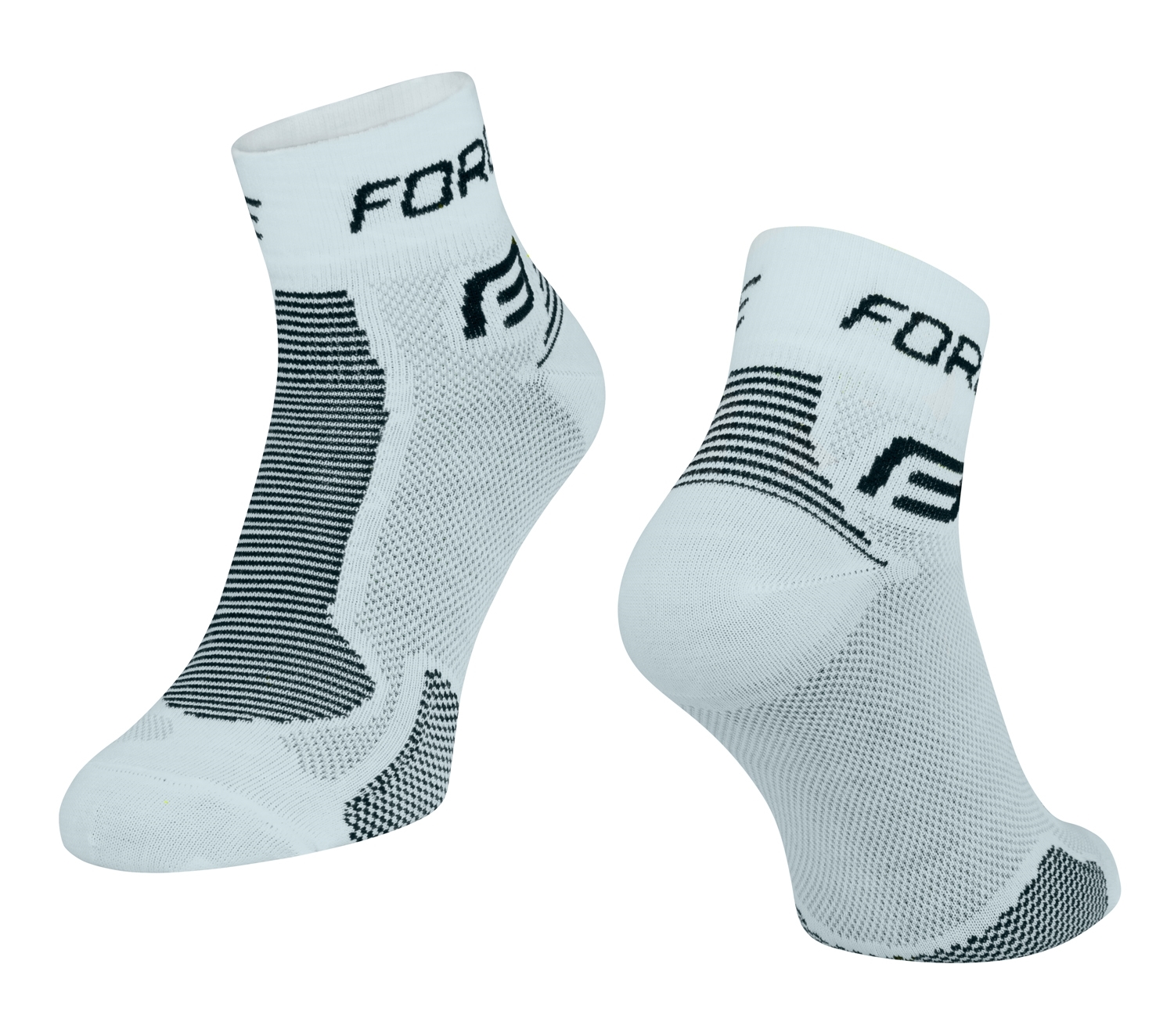 socks FORCE 1, white-black XXL/48-49