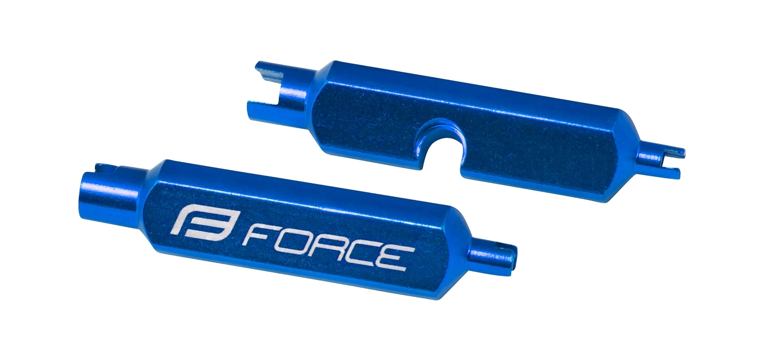 tool FORCE for AV/FV valve cores, alloy, blue