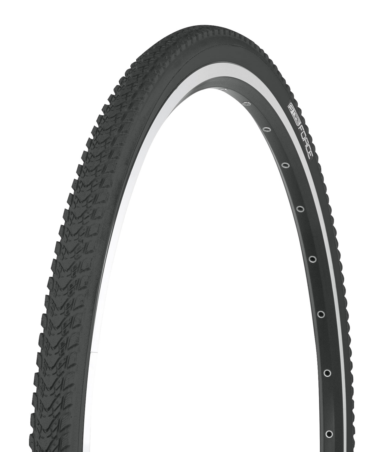 tyre FORCE 700 x 35C, IA-2068, wire, black