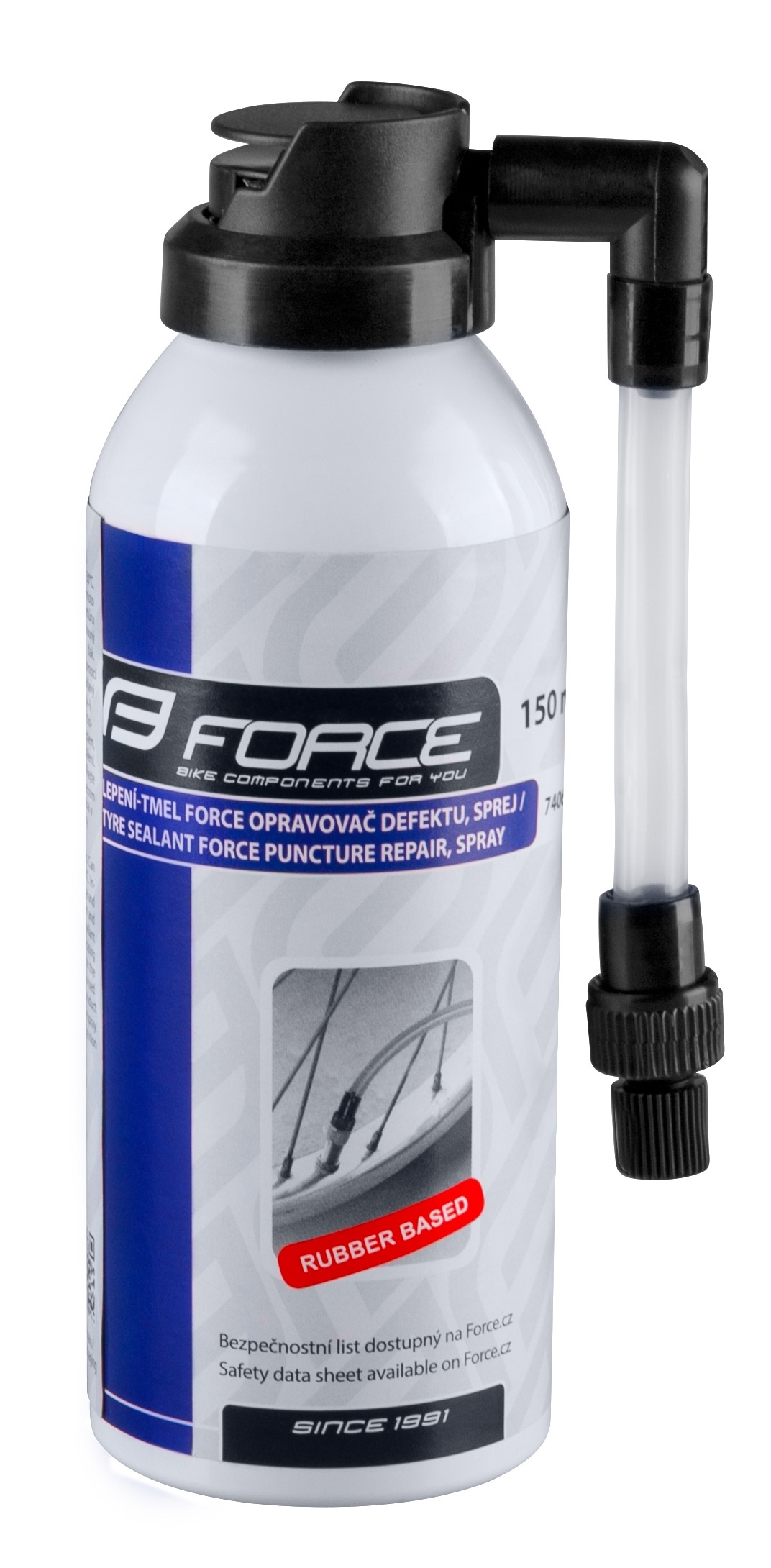 tyre sealant FORCE puncture repair 150 ml, spray