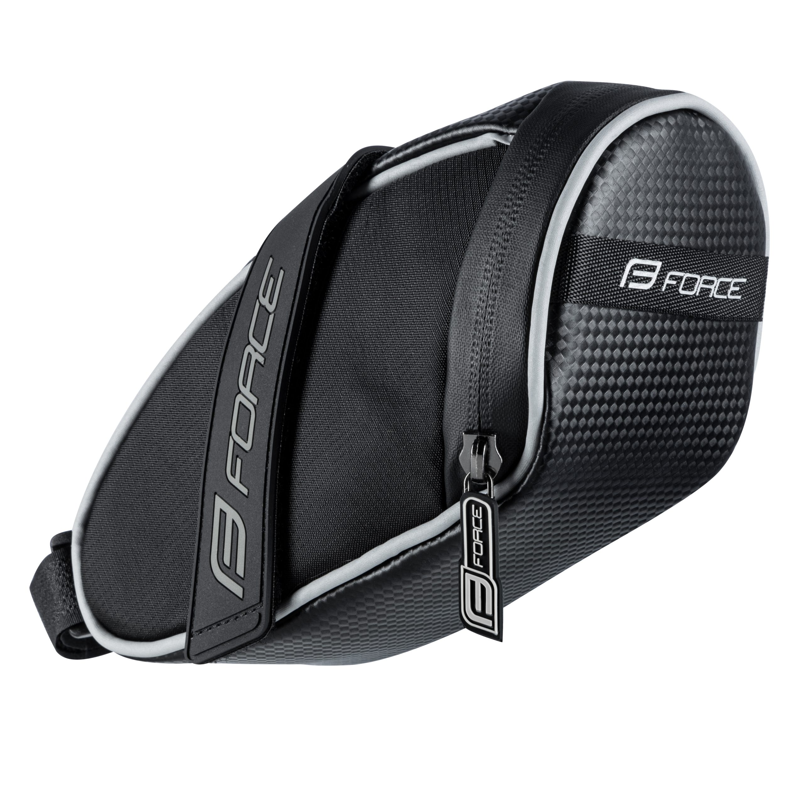 bag saddle FORCE STONE, black