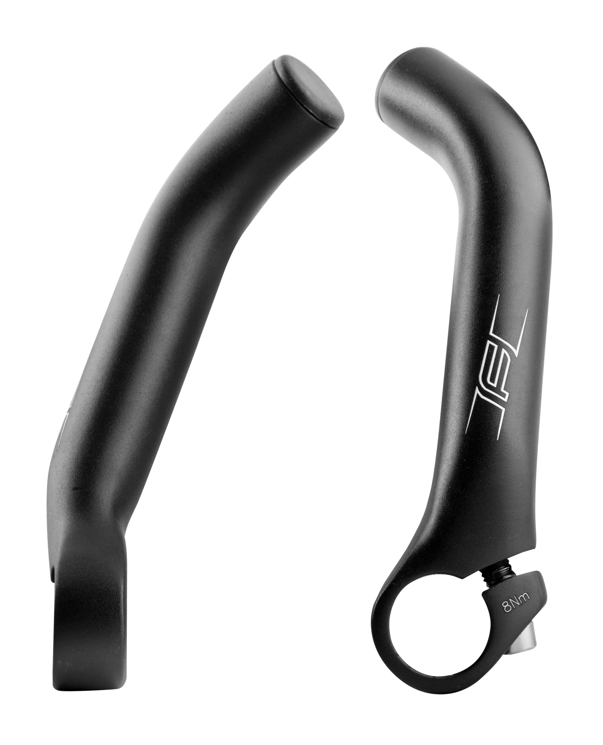 bar ends FORCE FREN 15 cm Al, matt black