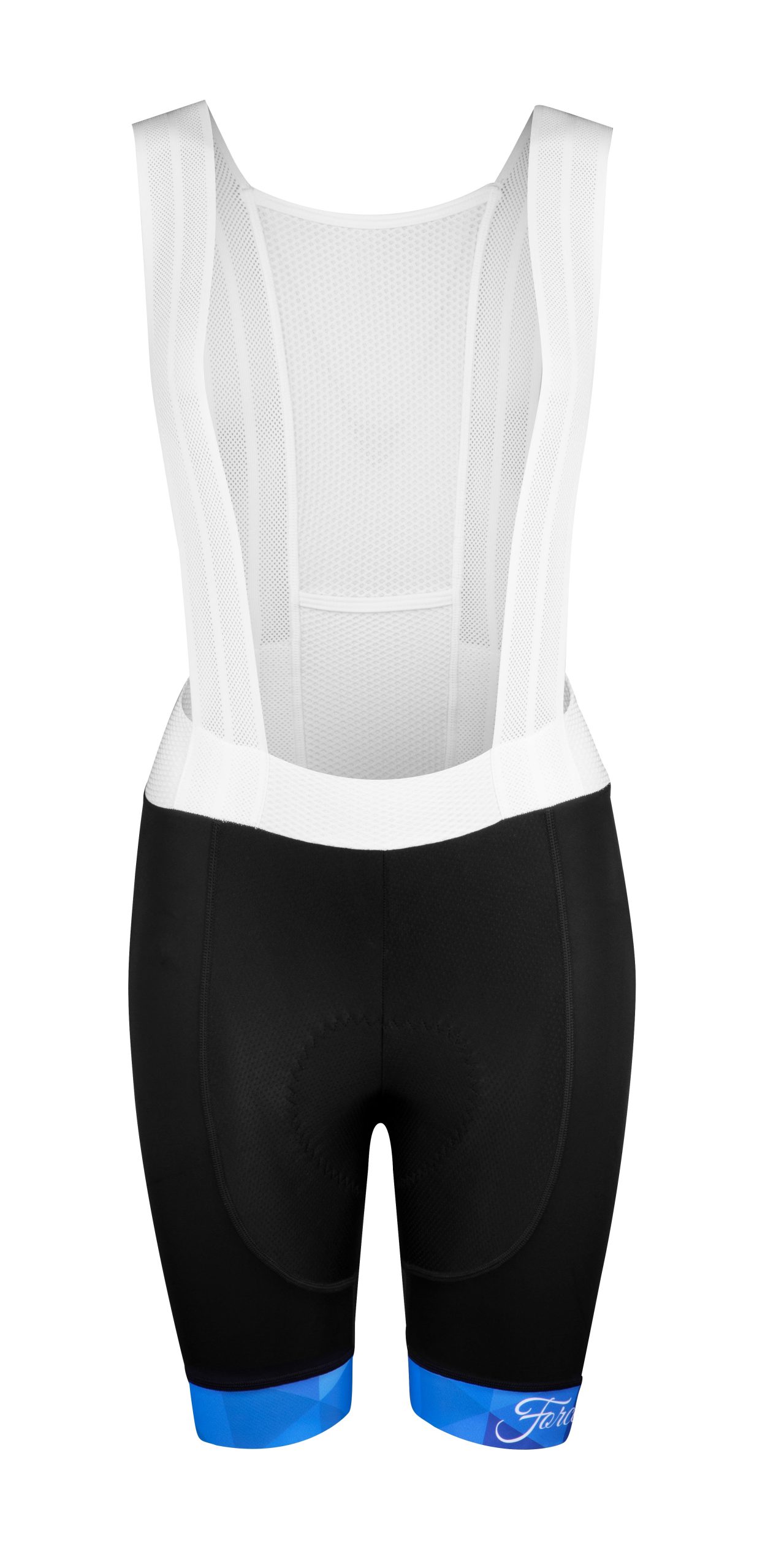 bibshorts F GEM LADY with pad, black-blue L