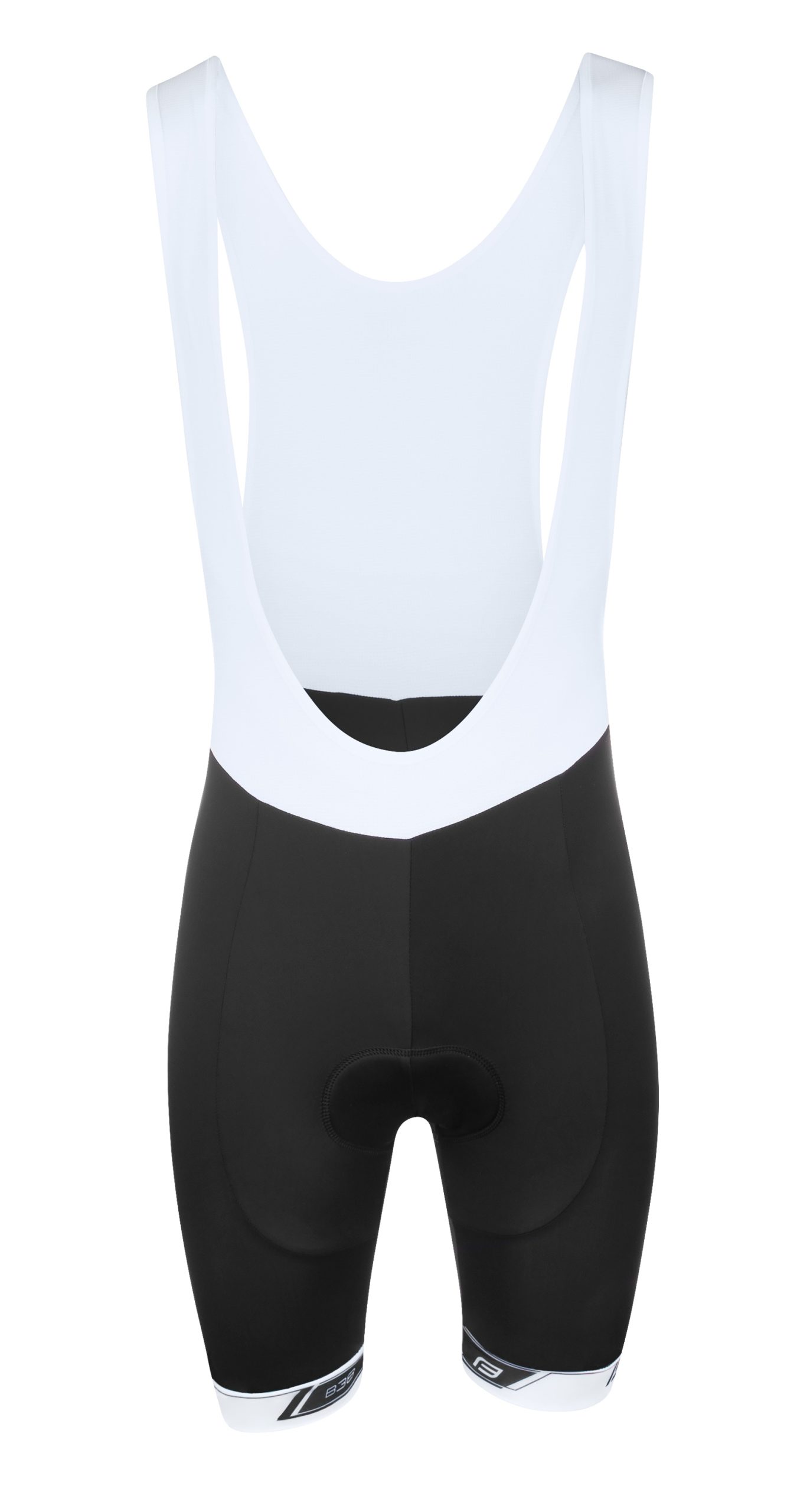 bibshorts FORCE B38 with pad, black