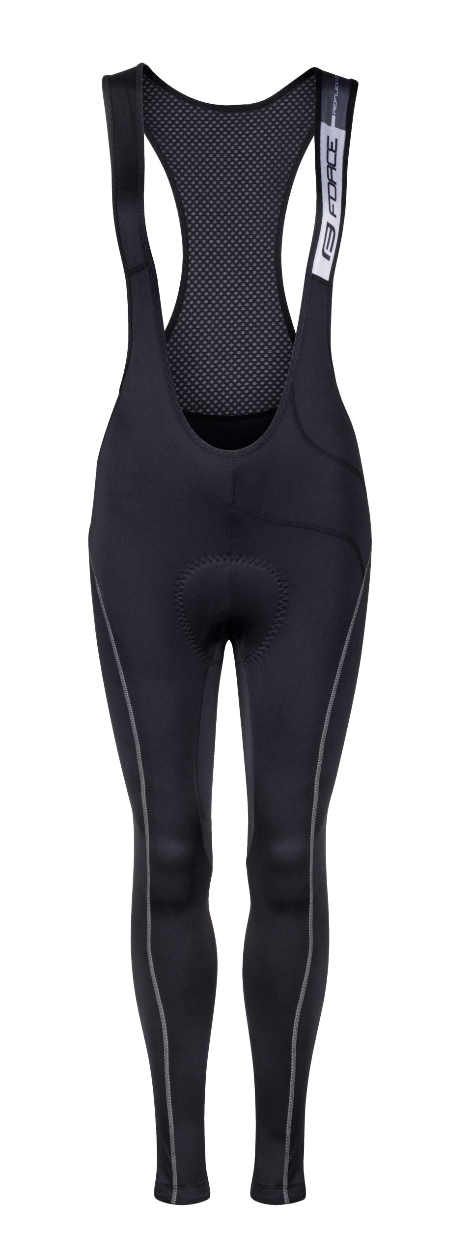 bibtights F REFLEX LINE LADY with pad,black XS