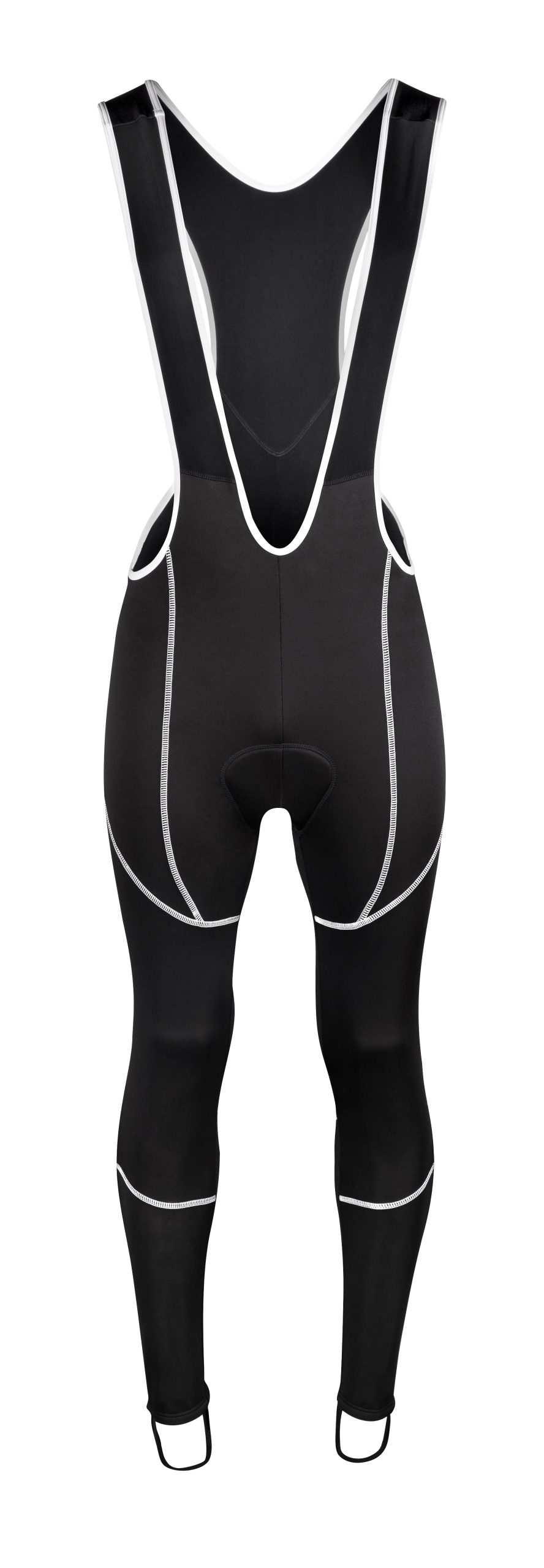 bibtights FORCE Z70 with pad, black