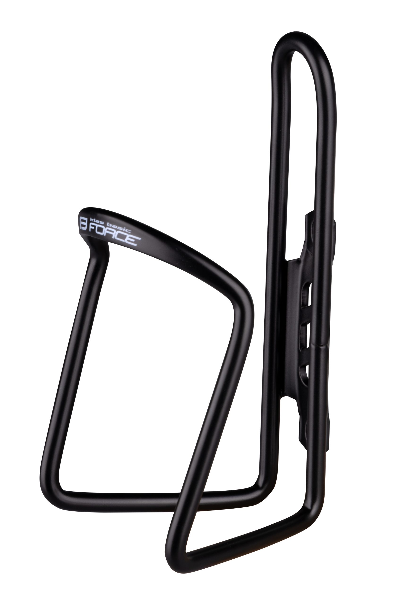 bottle cage FORCE KLAS Al BASIC, black, glossy