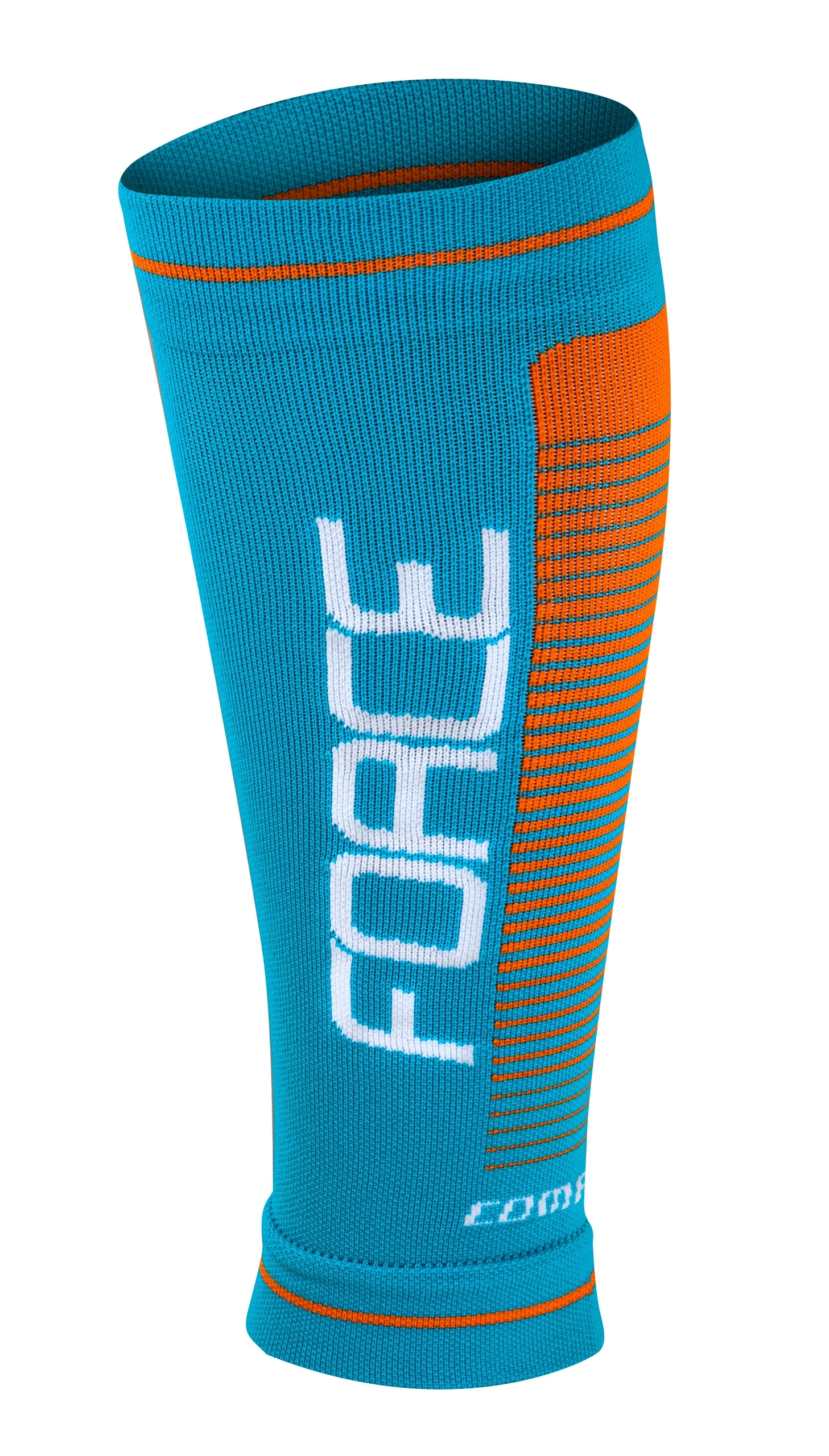 calf sleeves F COMPRESS, blue-orange L-XL