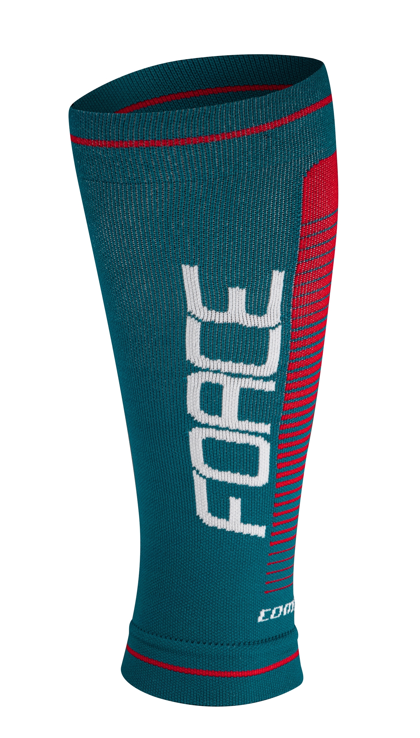 calf sleeves F COMPRESS, petrol blue-red S-M