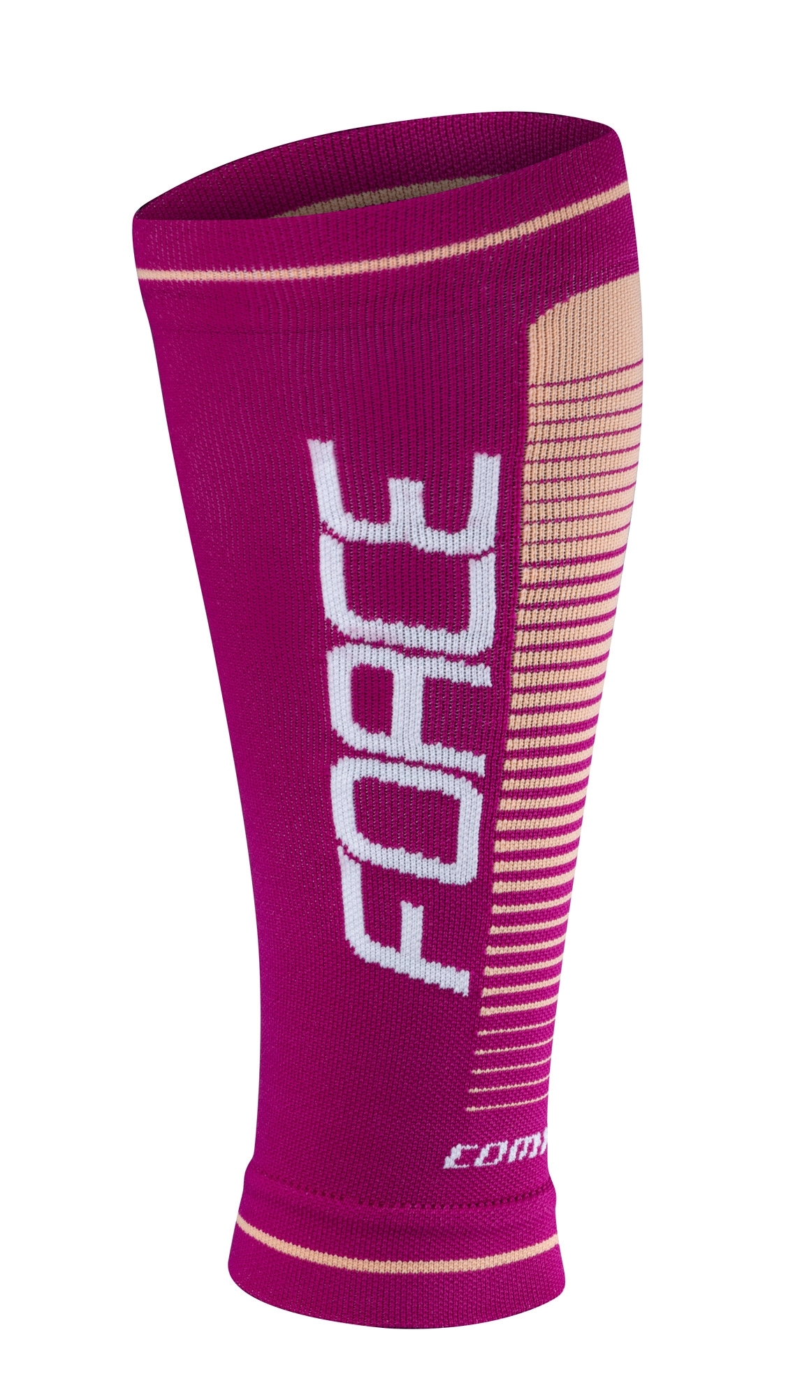 calf sleeves F COMPRESS, purple-apricot L-XL