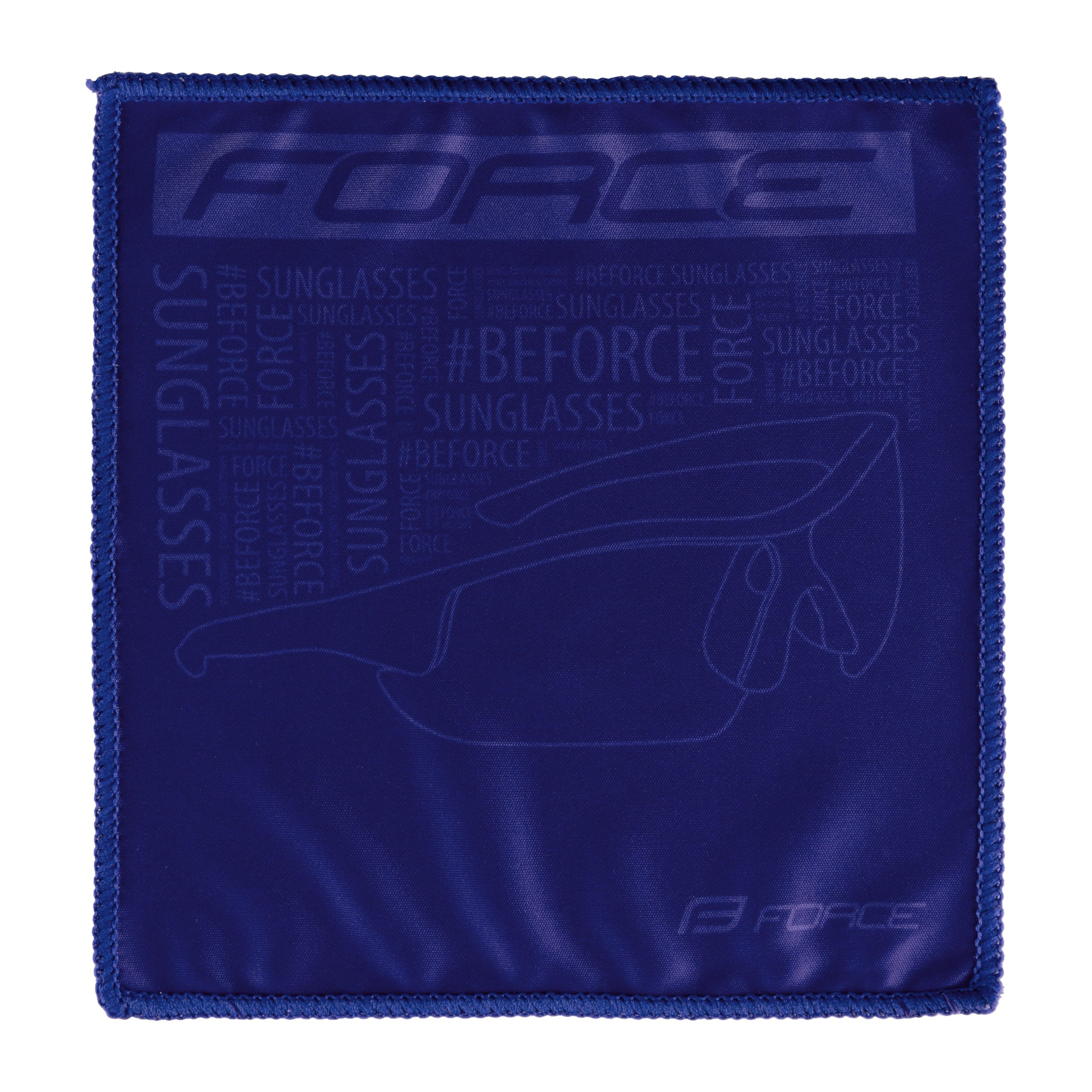 cleaning cloth FORCE for glasses, blue