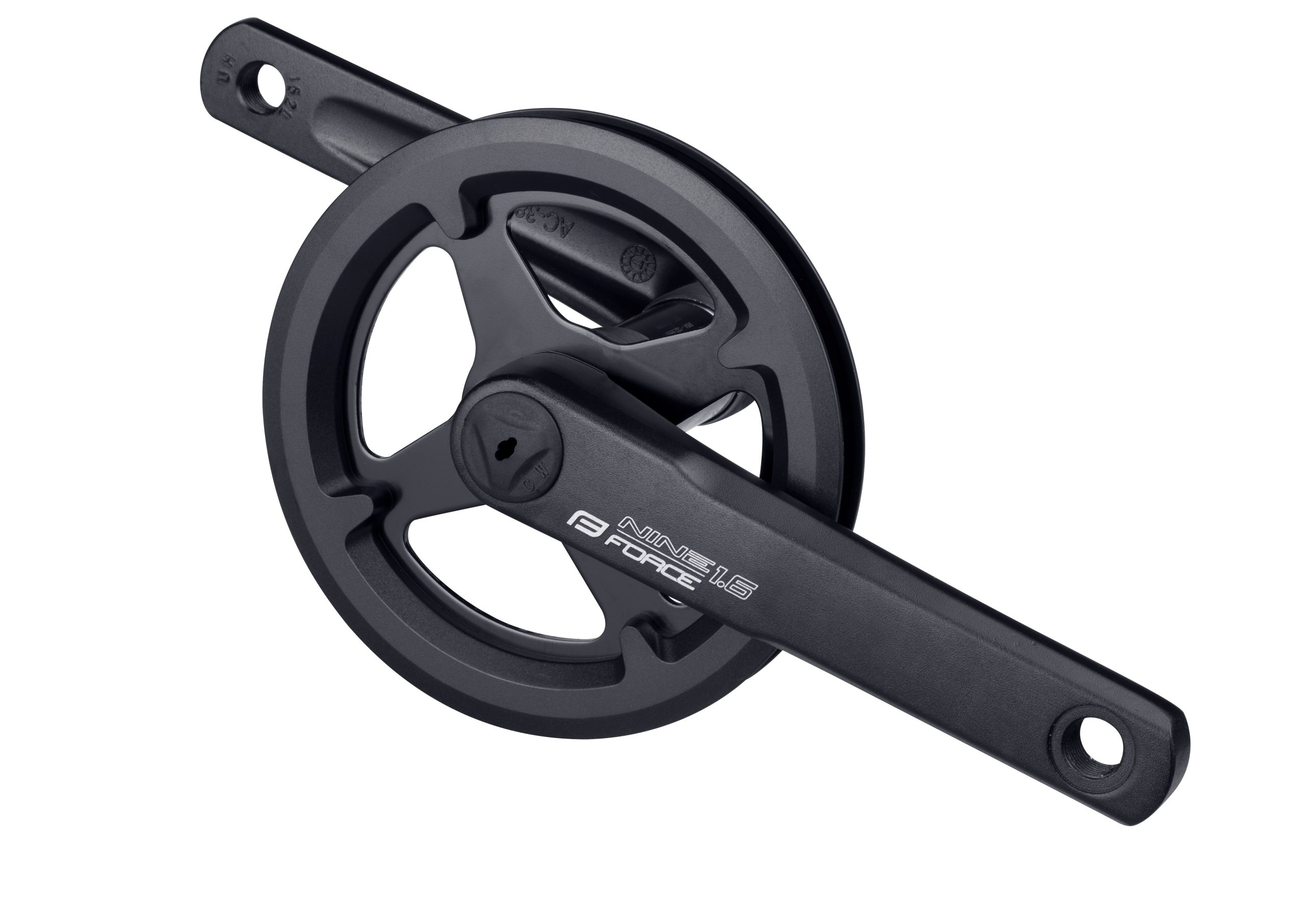 cranks FORCE NINE1.6 Al 32t guard 152mm, black