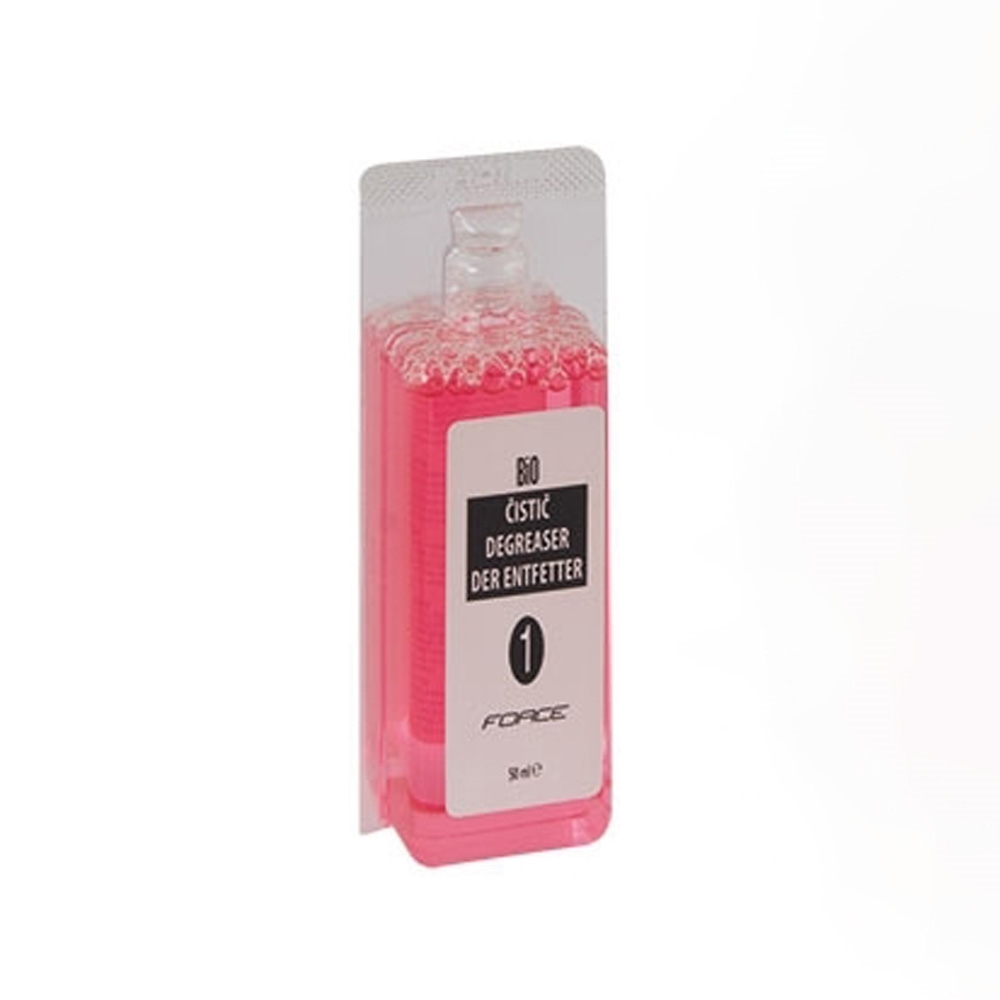 degreaser FORCE for chain 50ml capsule, pink no. 1