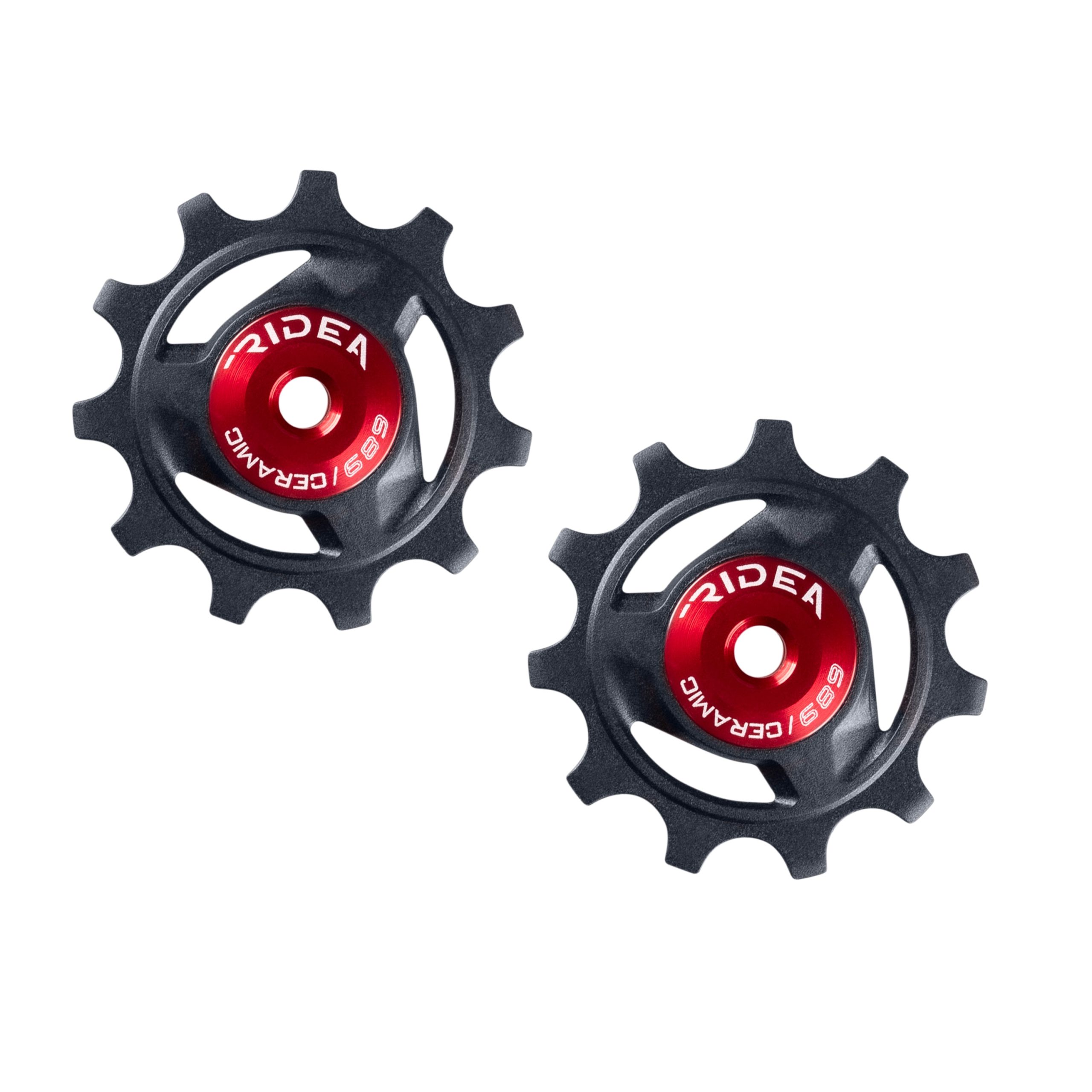 derailleur pulleys RIDEA carbon 11z, ceramic bear.