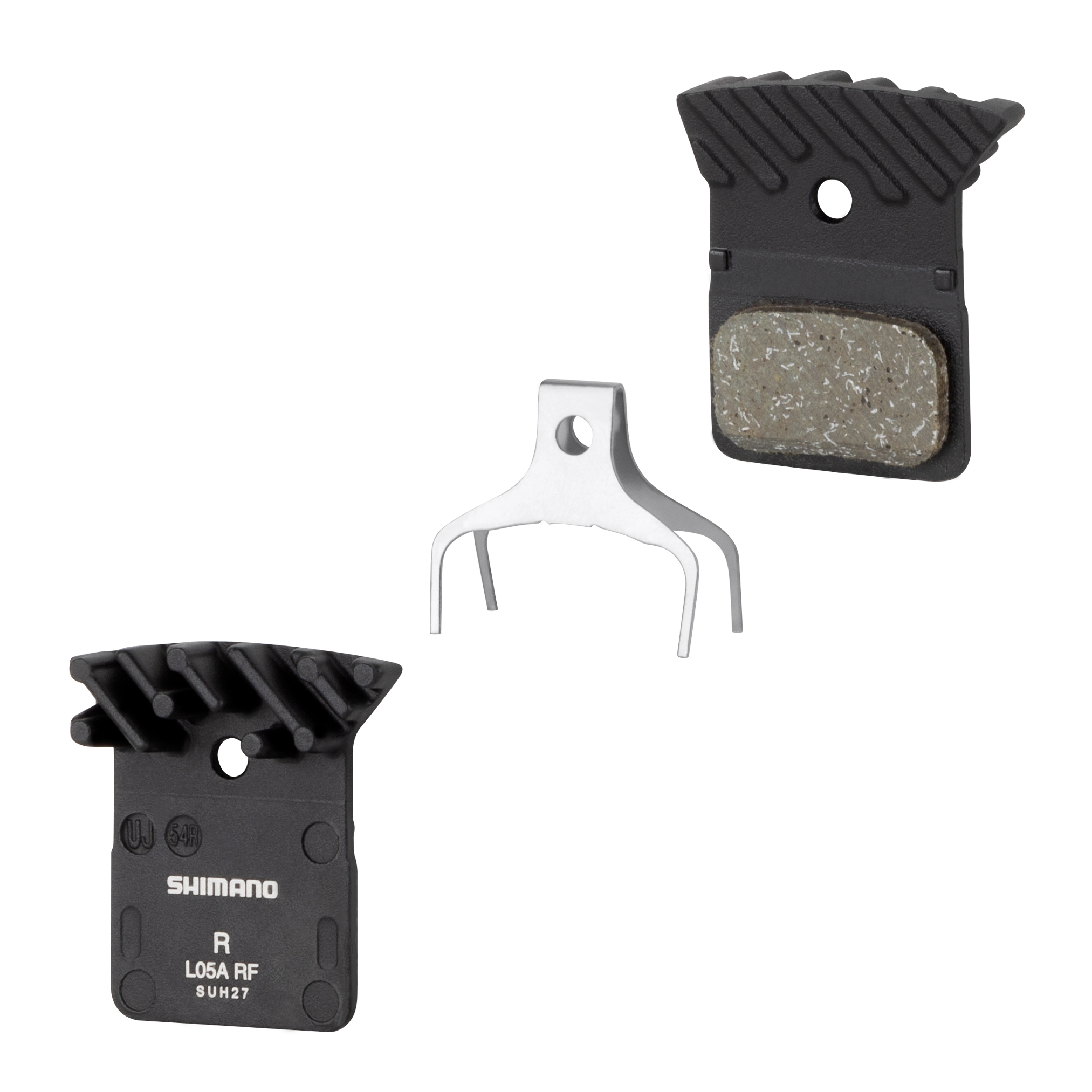 disc brake pads SH L05Aresin, w/spring + cooler