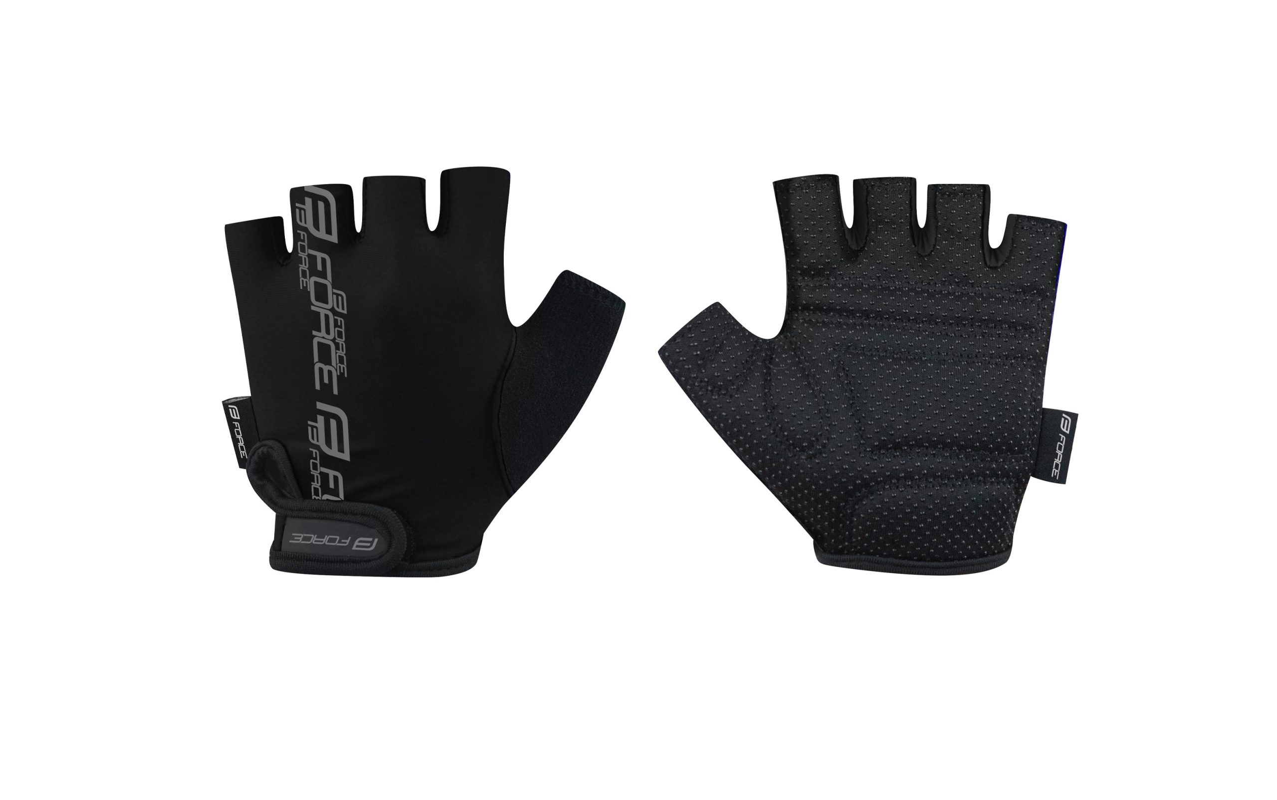 gloves FORCE KID, black S II. QUALITY