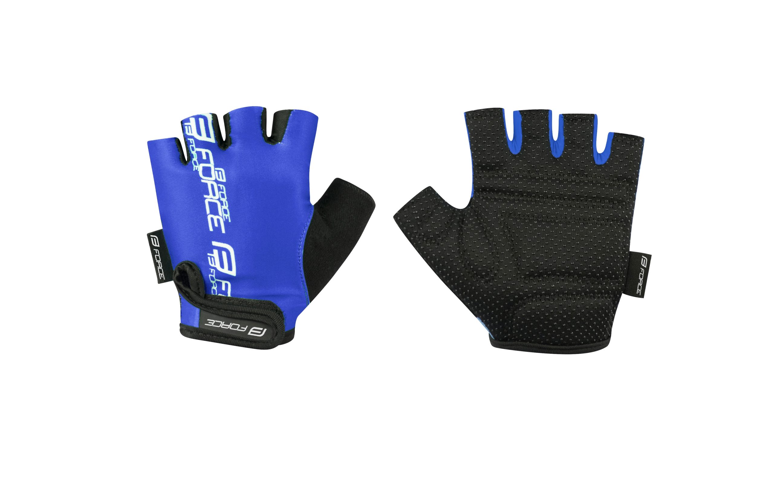 gloves FORCE KID, blue L II. QUALITY