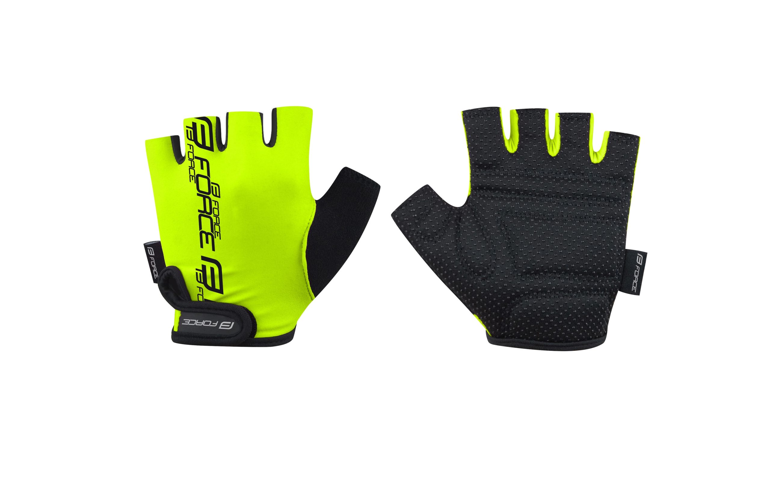 gloves FORCE KID, fluo