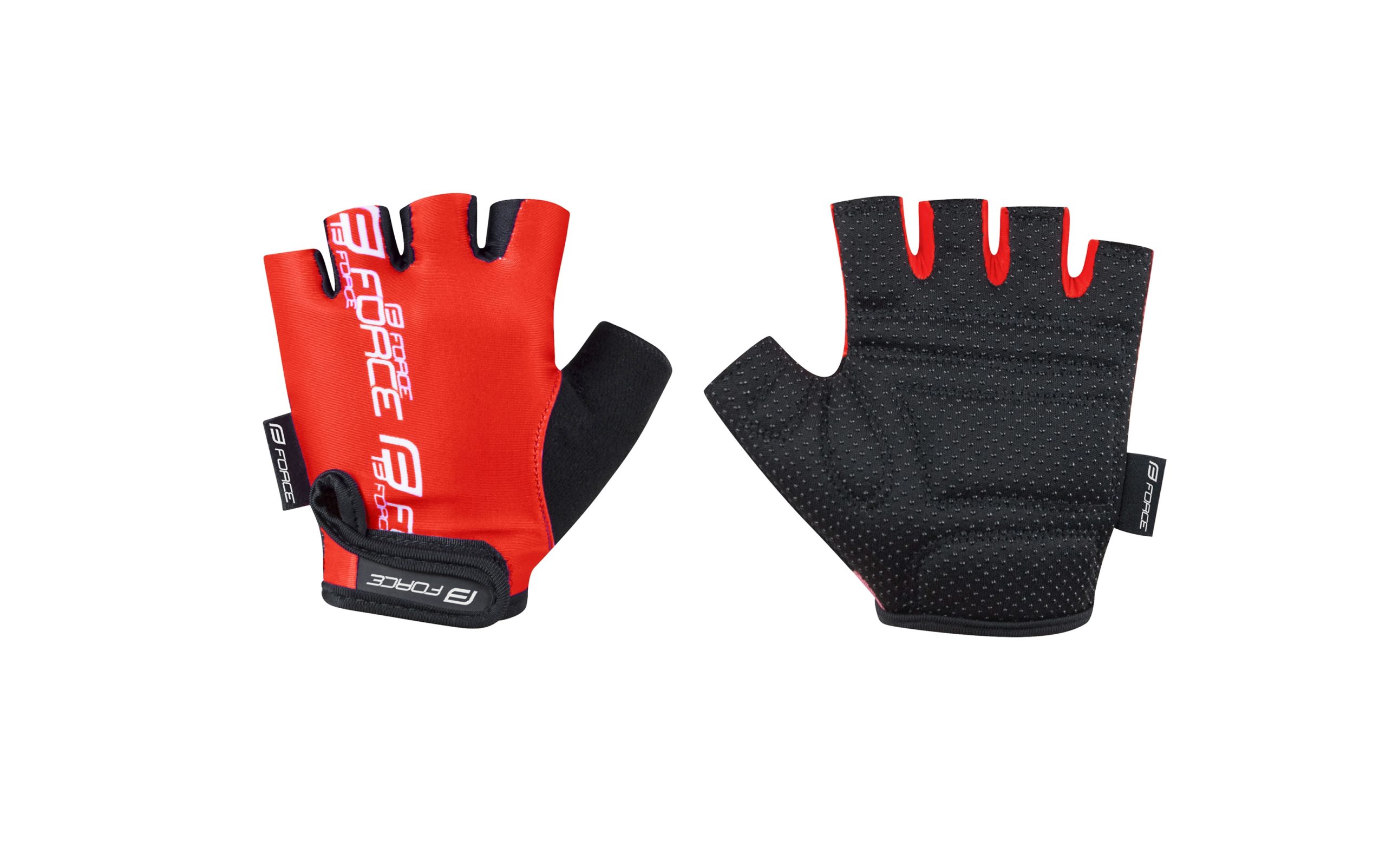 gloves FORCE KID, red