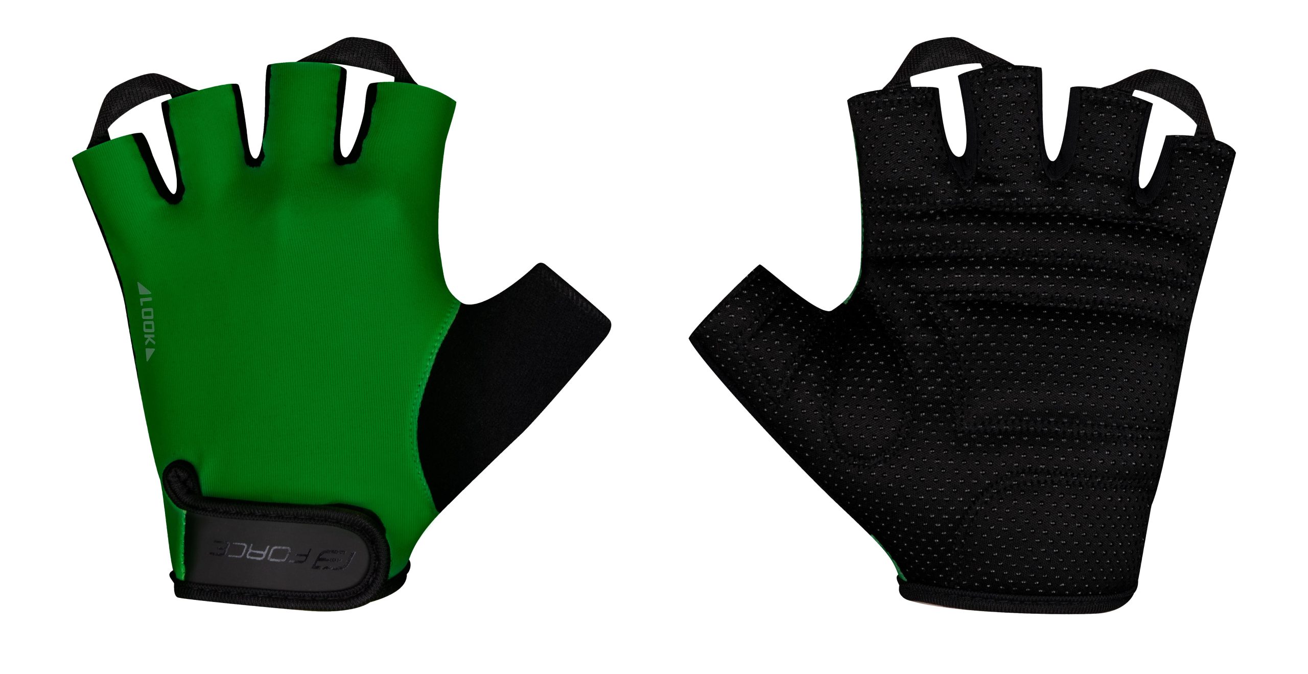 gloves FORCE LOOK, green L