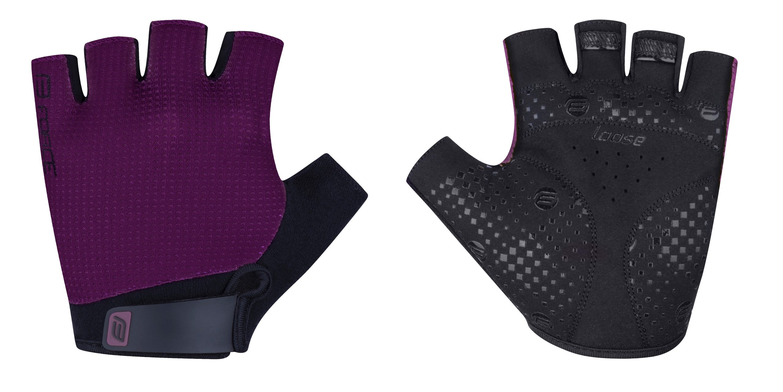 gloves FORCE LOOSE LADY, purple XS