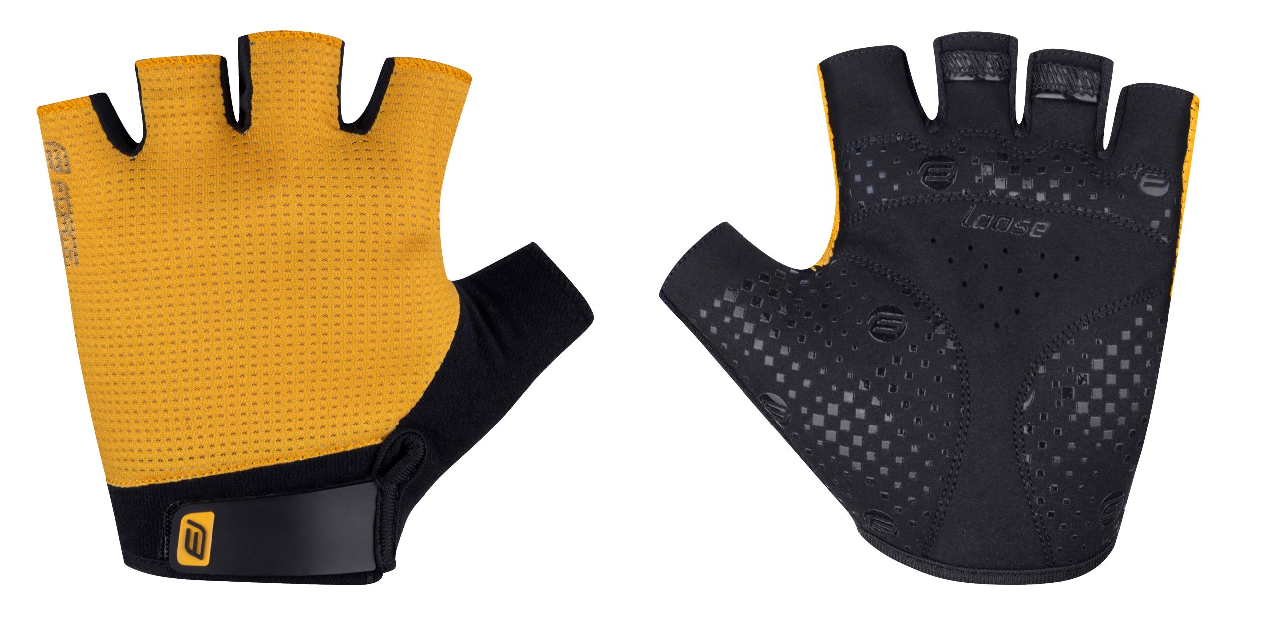 gloves FORCE LOOSE, yellow L