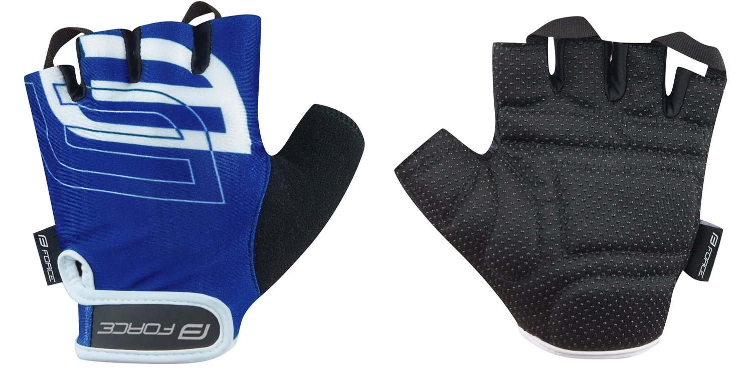 gloves FORCE SPORT, blue