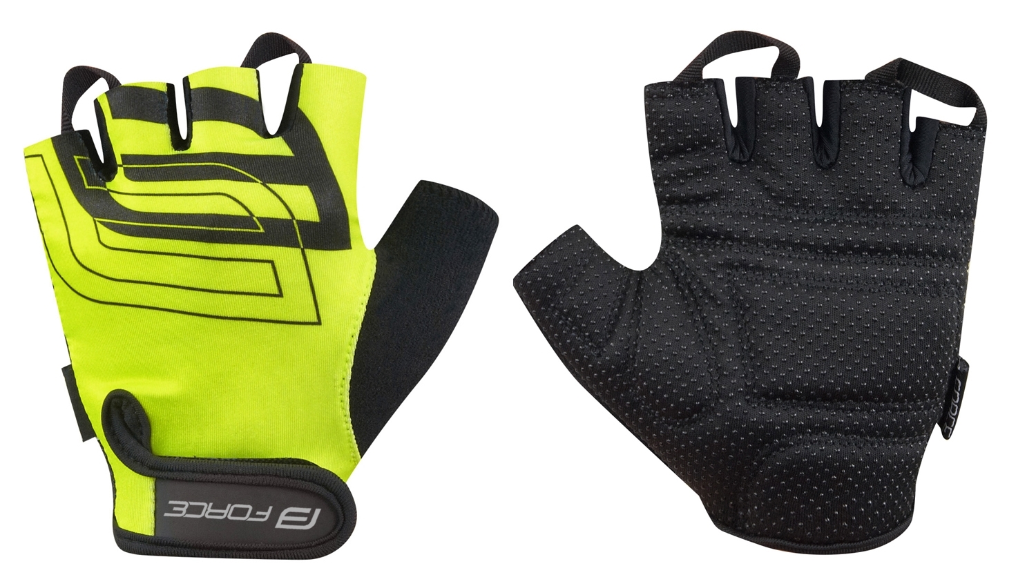 gloves FORCE SPORT, fluo