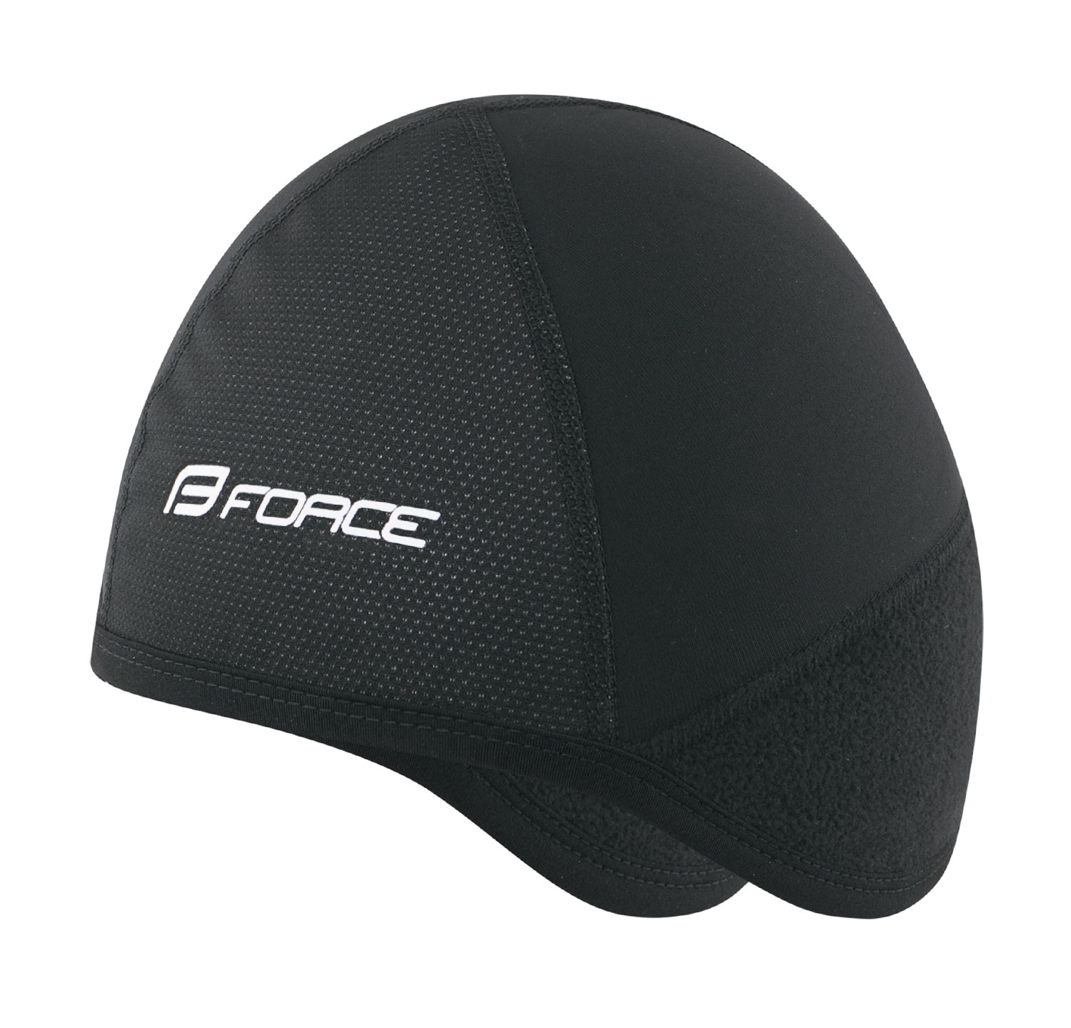 hat/cap under helmet FORCE winter, black