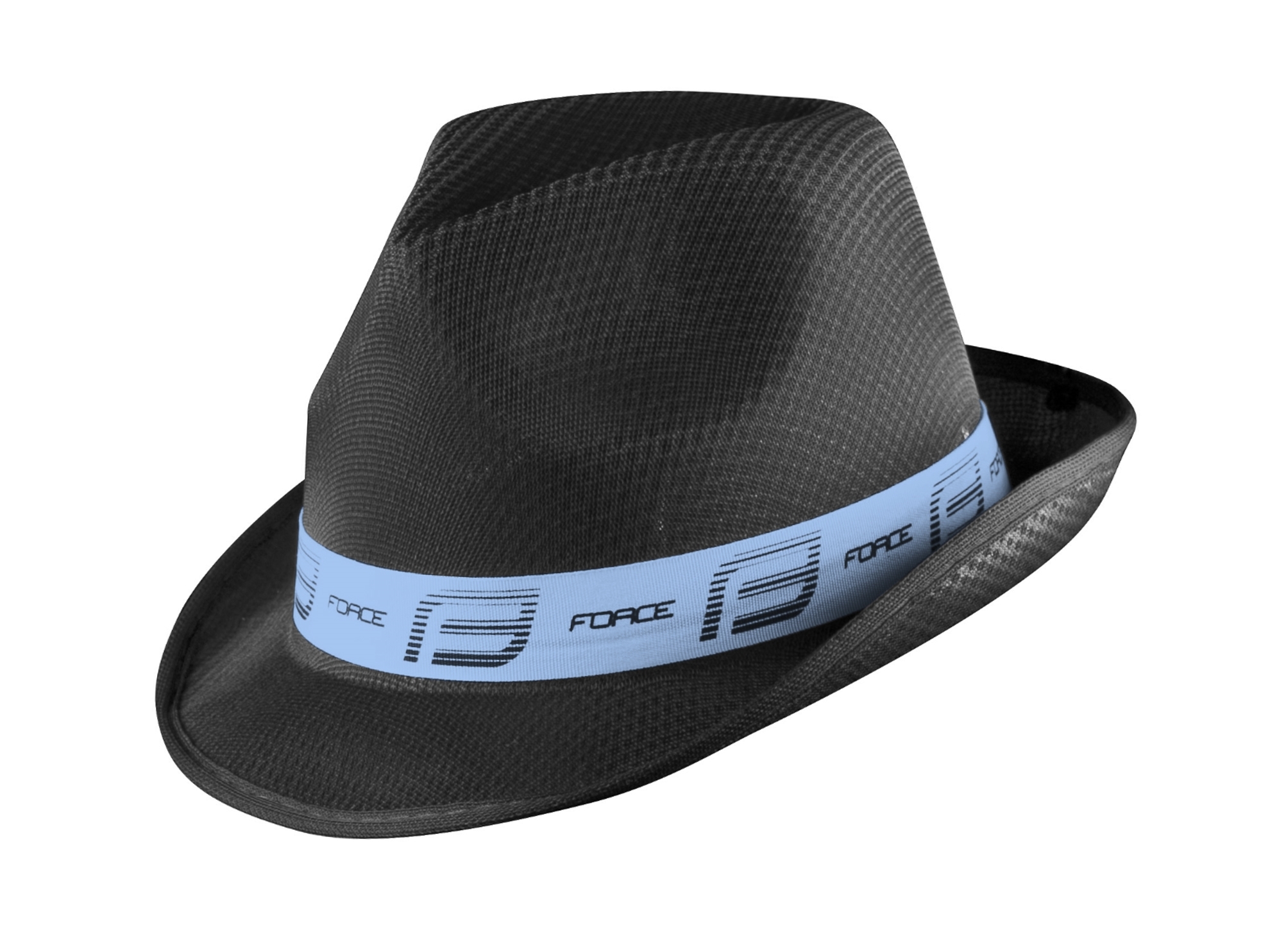 hat FORCE PANAMA. black-pastel blue