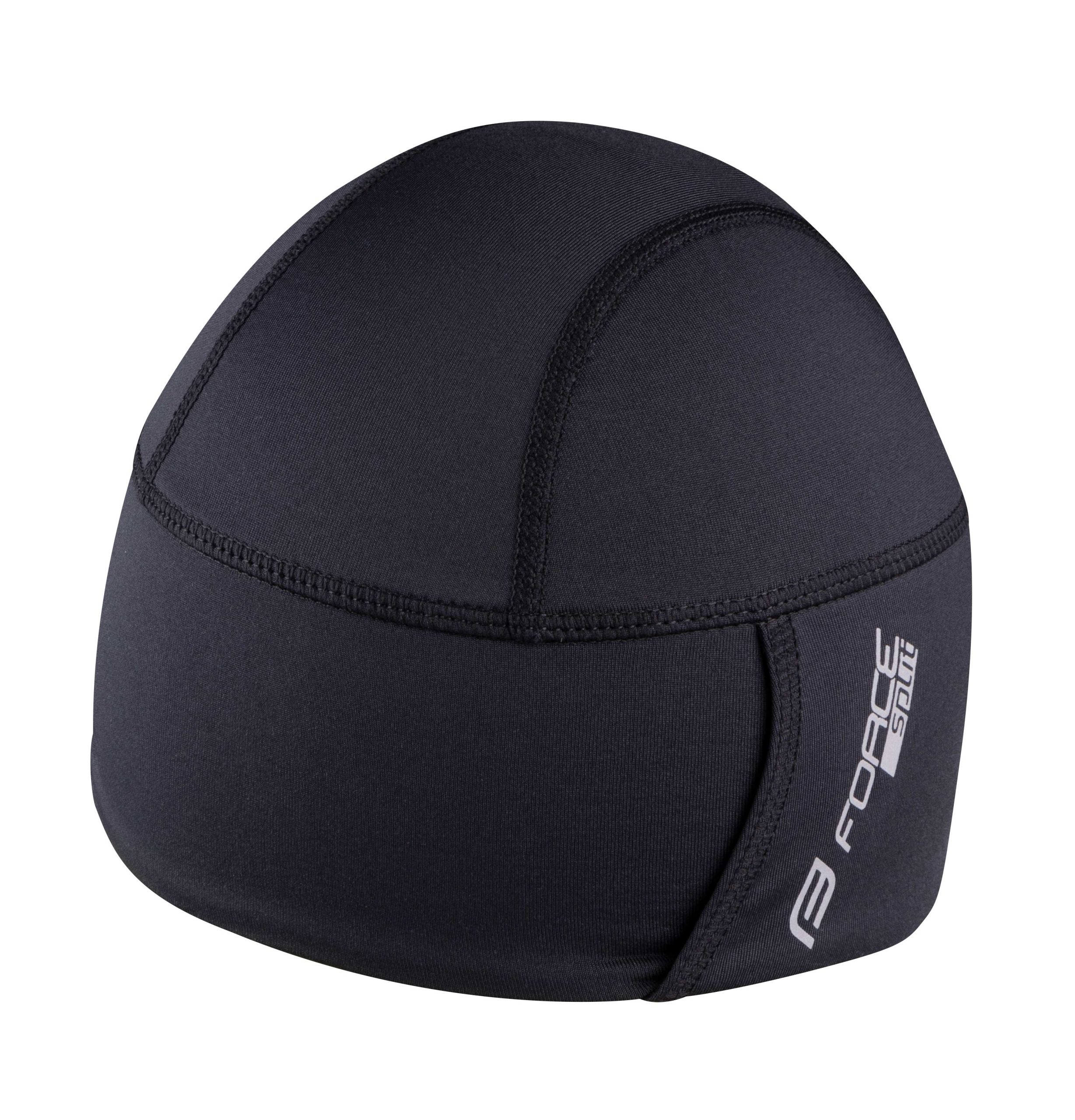 hat under helmet FORCE SPLIT warm, black L-XL