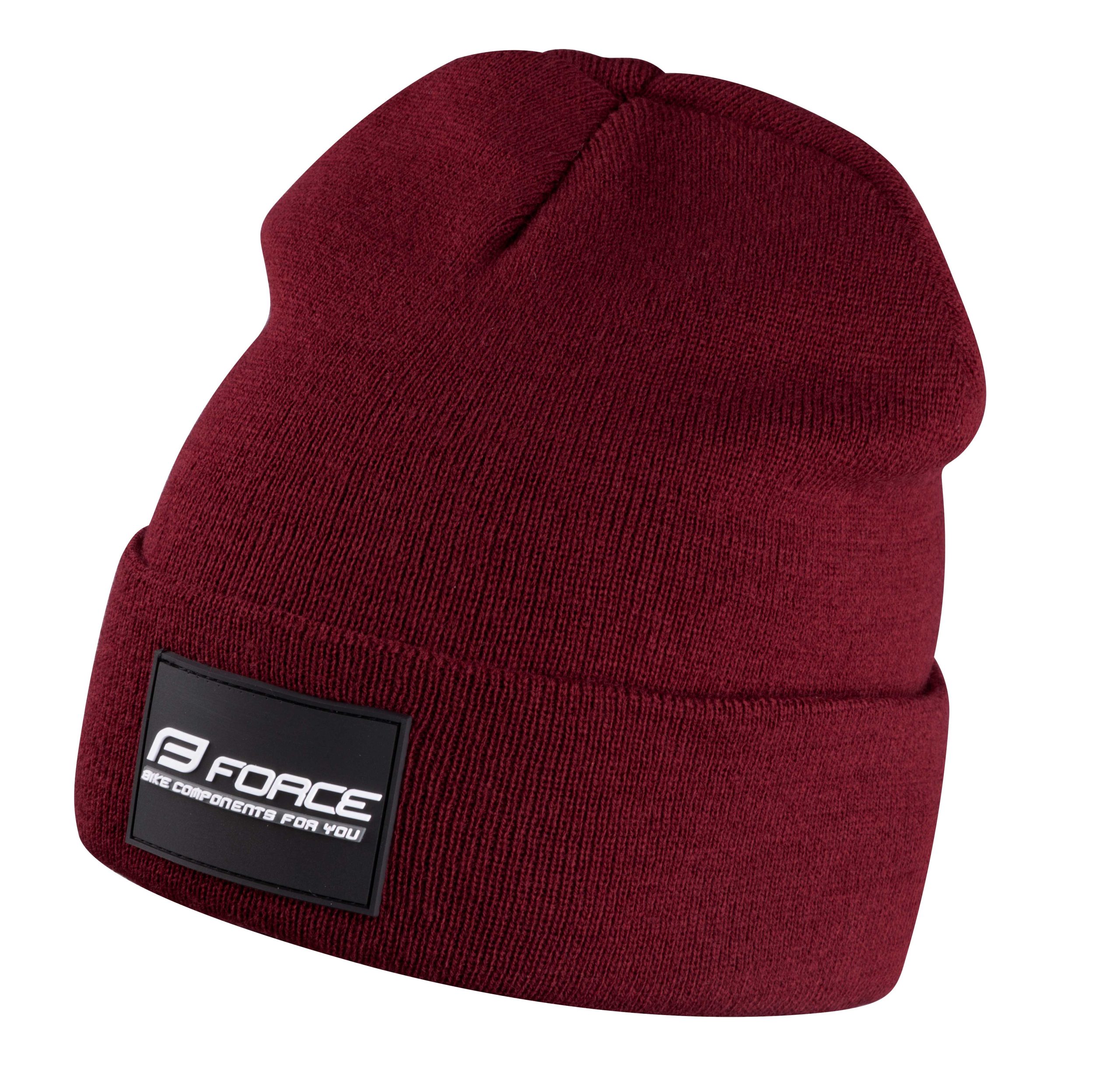 hat winter FORCE BRAND, claret