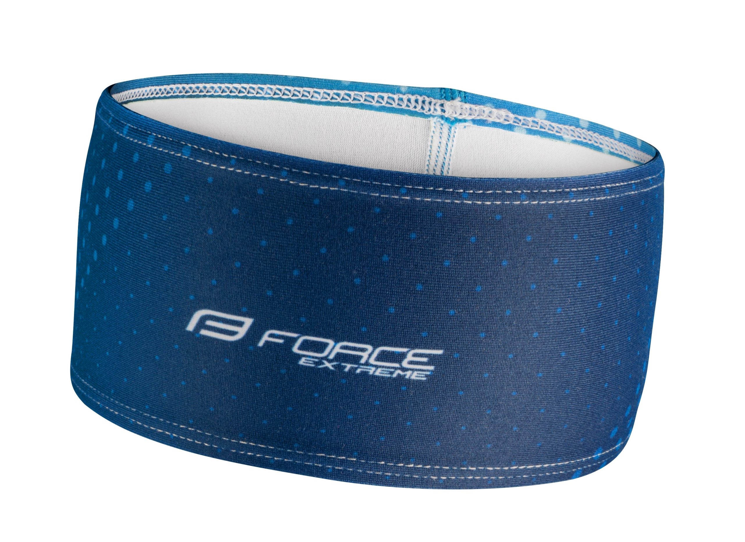 headband FORCE EXTREME sport straight, blue UNI