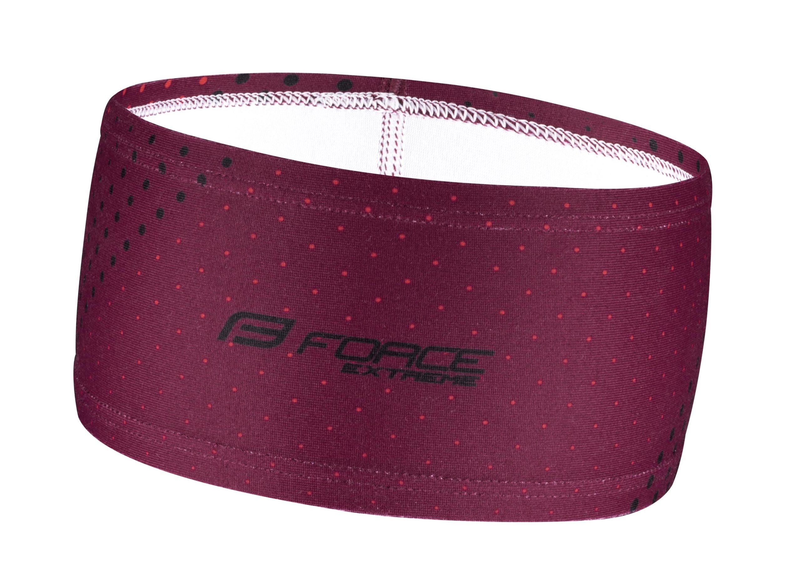 headband FORCE EXTREME sport straight, claret UNI