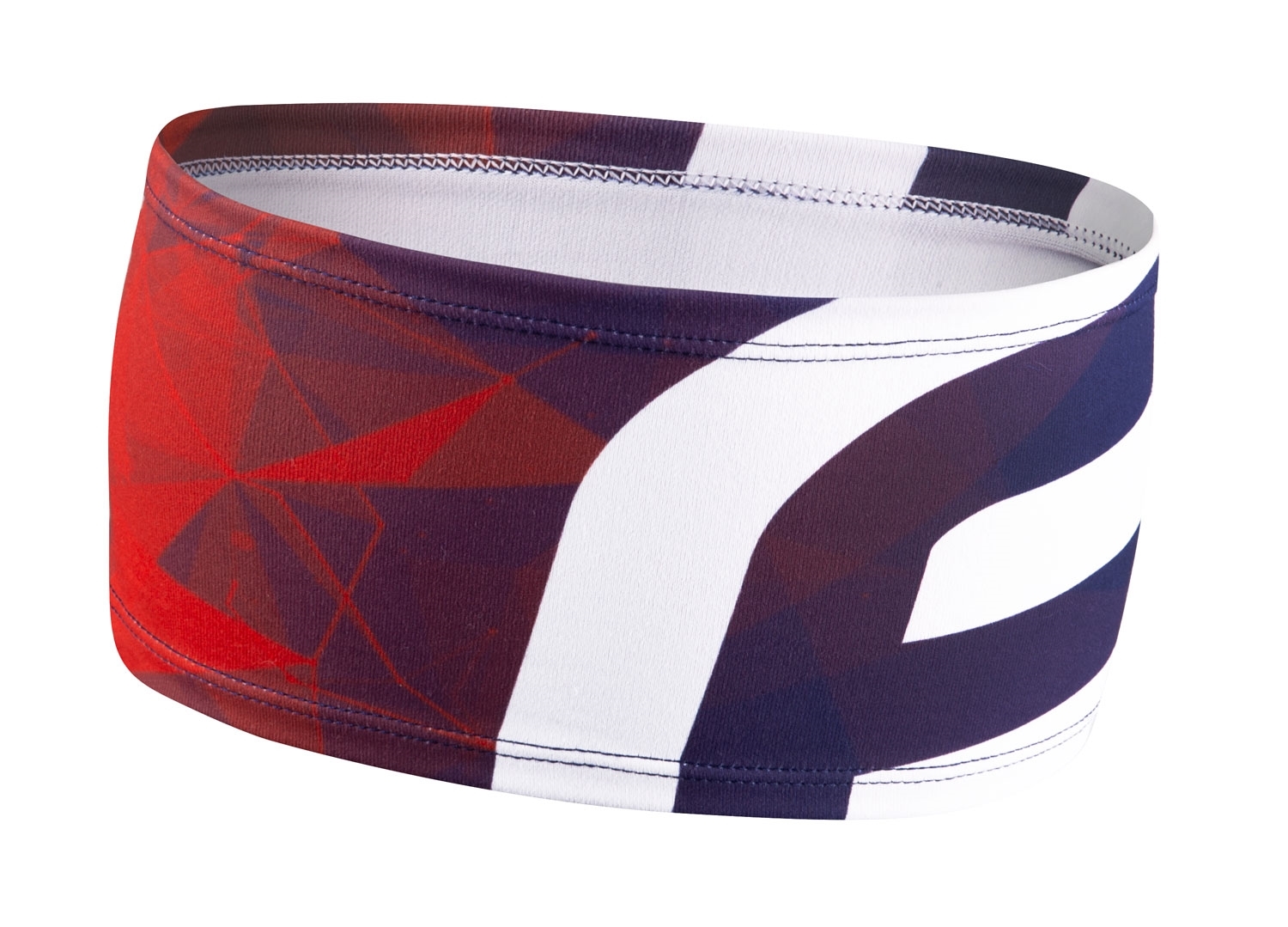 headband FORCE FIT sport narrowed, blue-red UNI