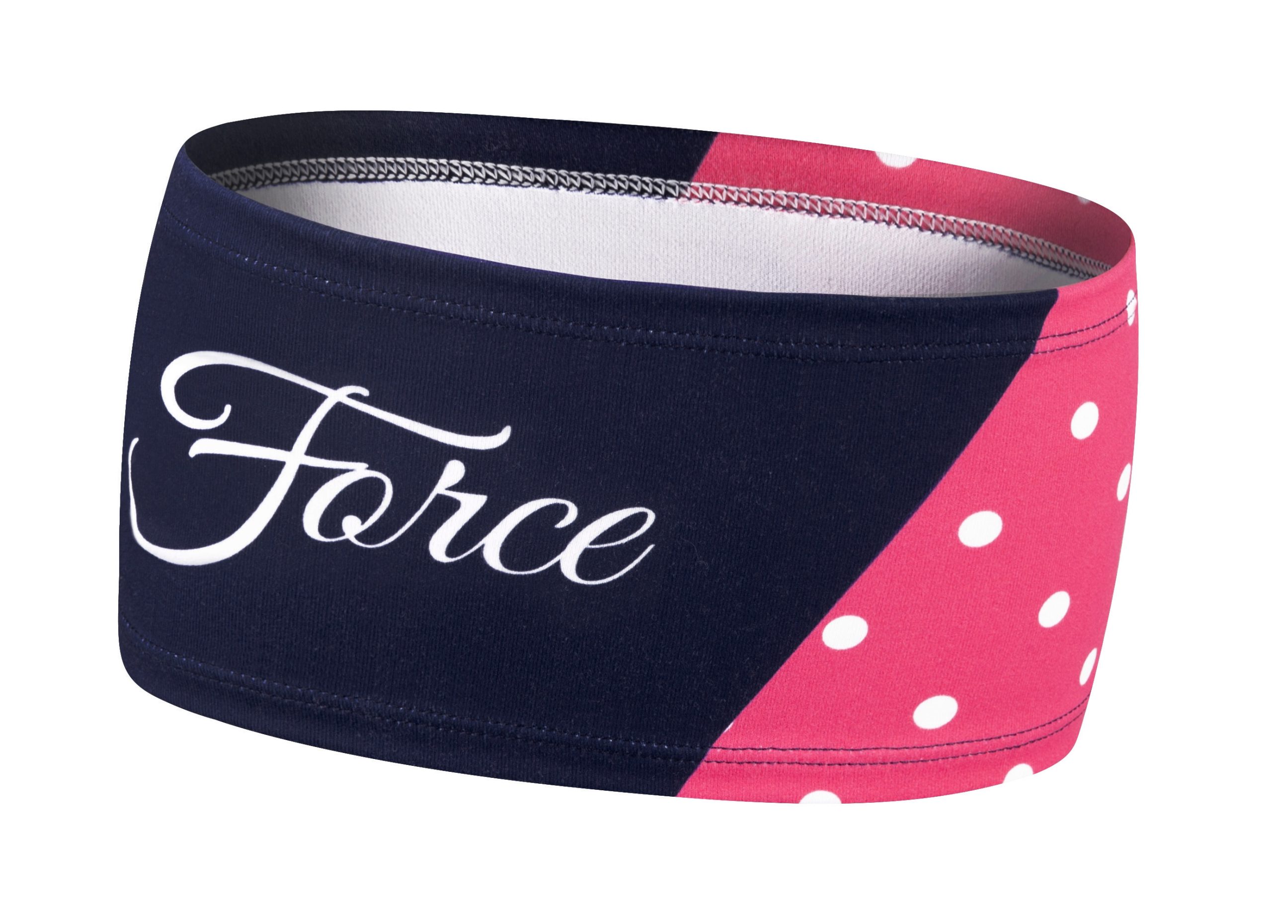 headband FORCE POINTS sport narrowed,pink-blue UNI